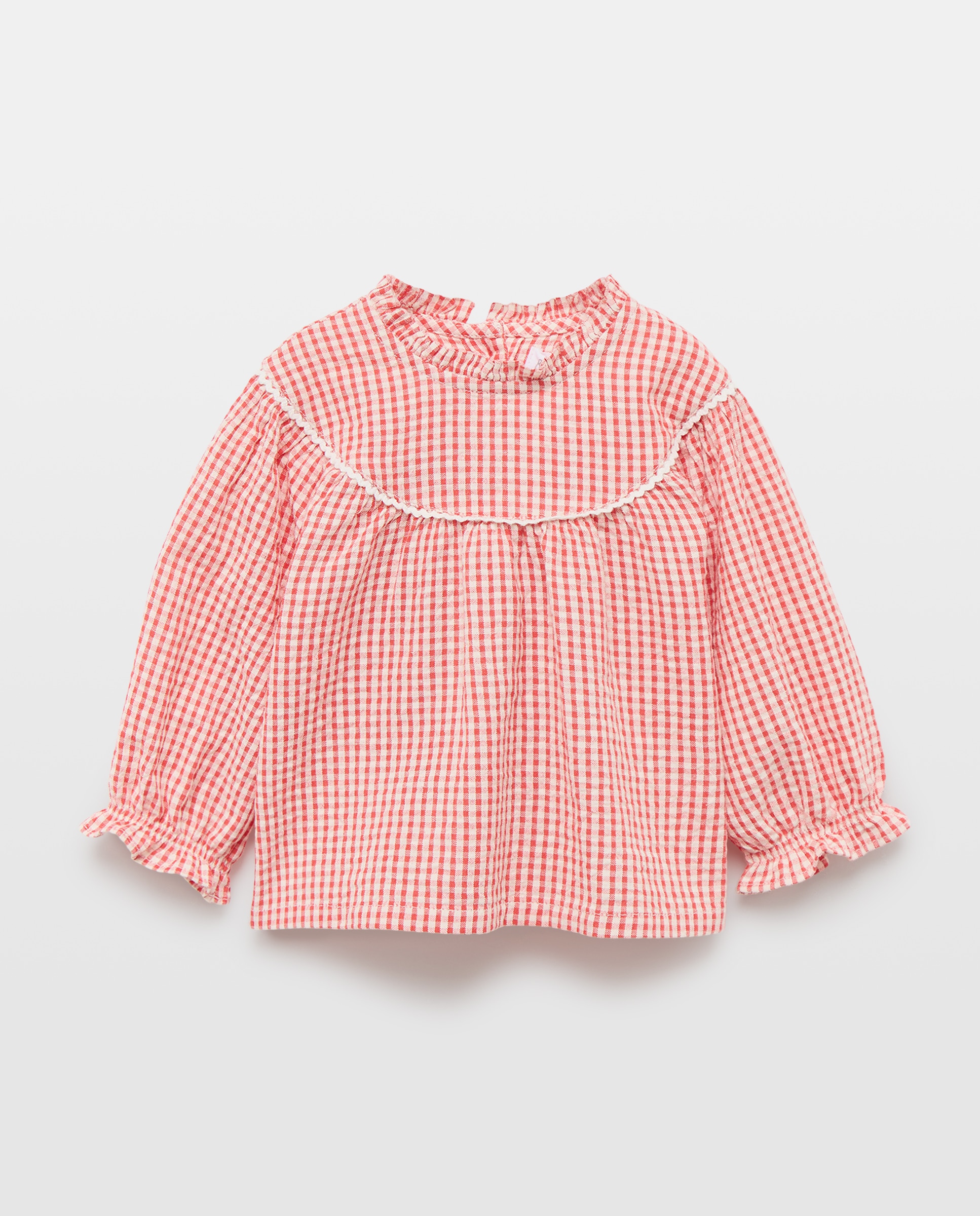 Imagem 0 de Camisa de Manga Comprida Vichy de Bebé