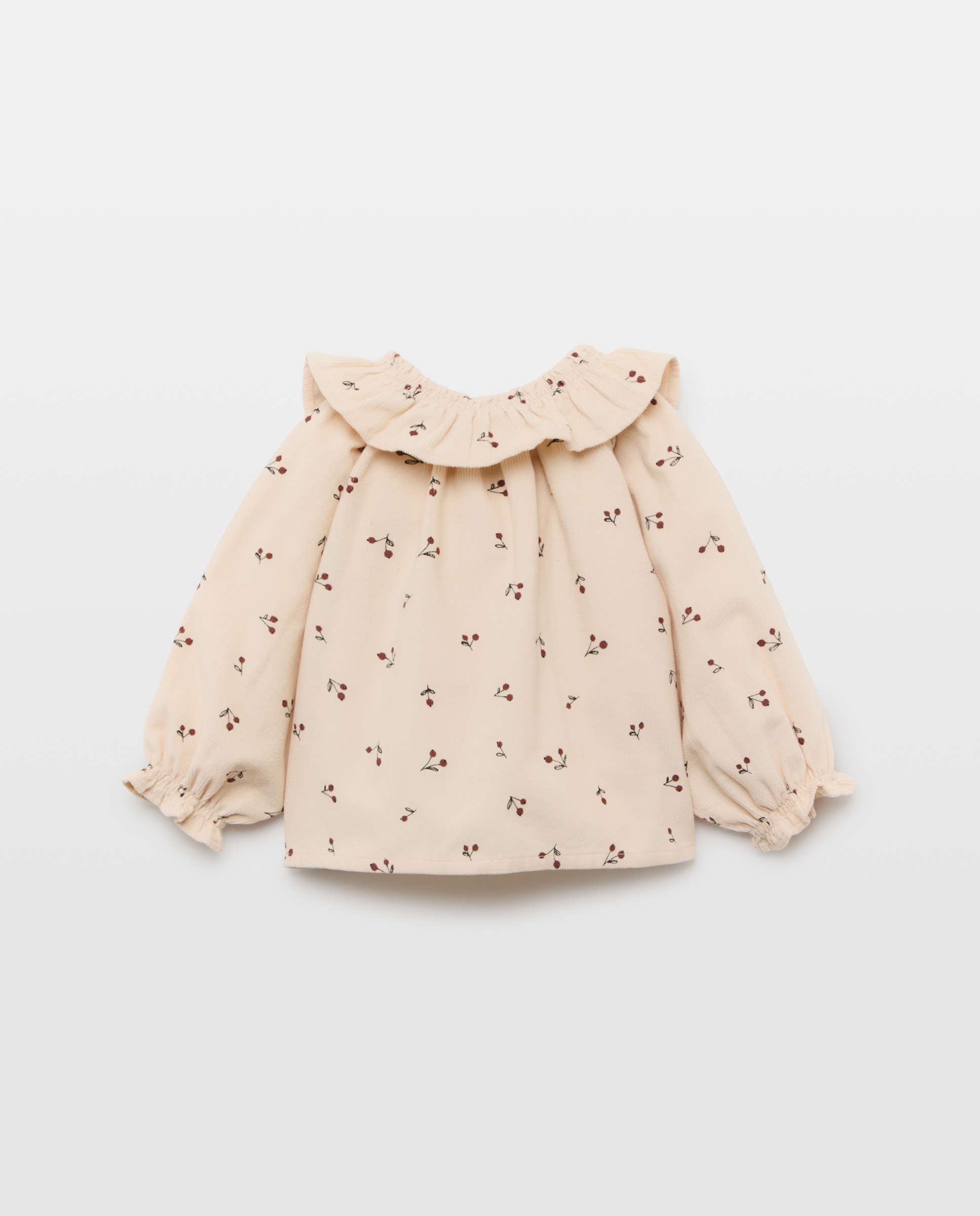 Camisa micropana lisa manga larga de bebé - Baby El Corte Inglés - 120 Crudo 120 Crudo-2