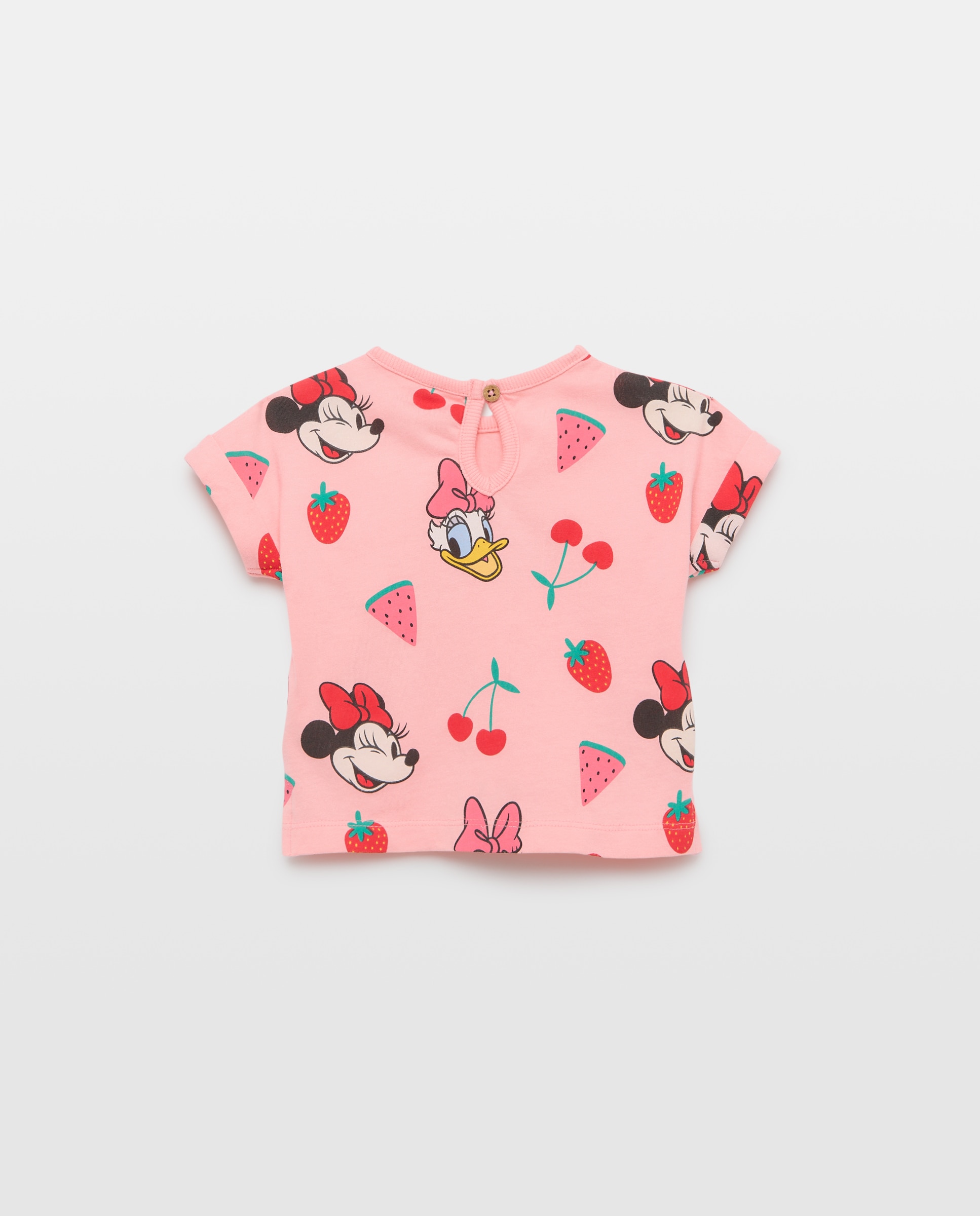 Camiseta manga corta Minnie de bebé - Baby El Corte Inglés - Rosa Rosa-2