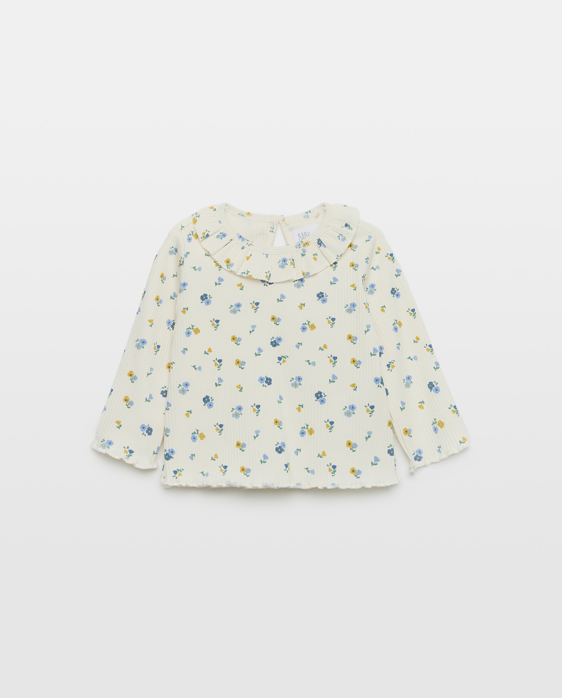 Camiseta manga larga estampado fantasía de bebé - Baby El Corte Inglés - Blanco Blanco-1