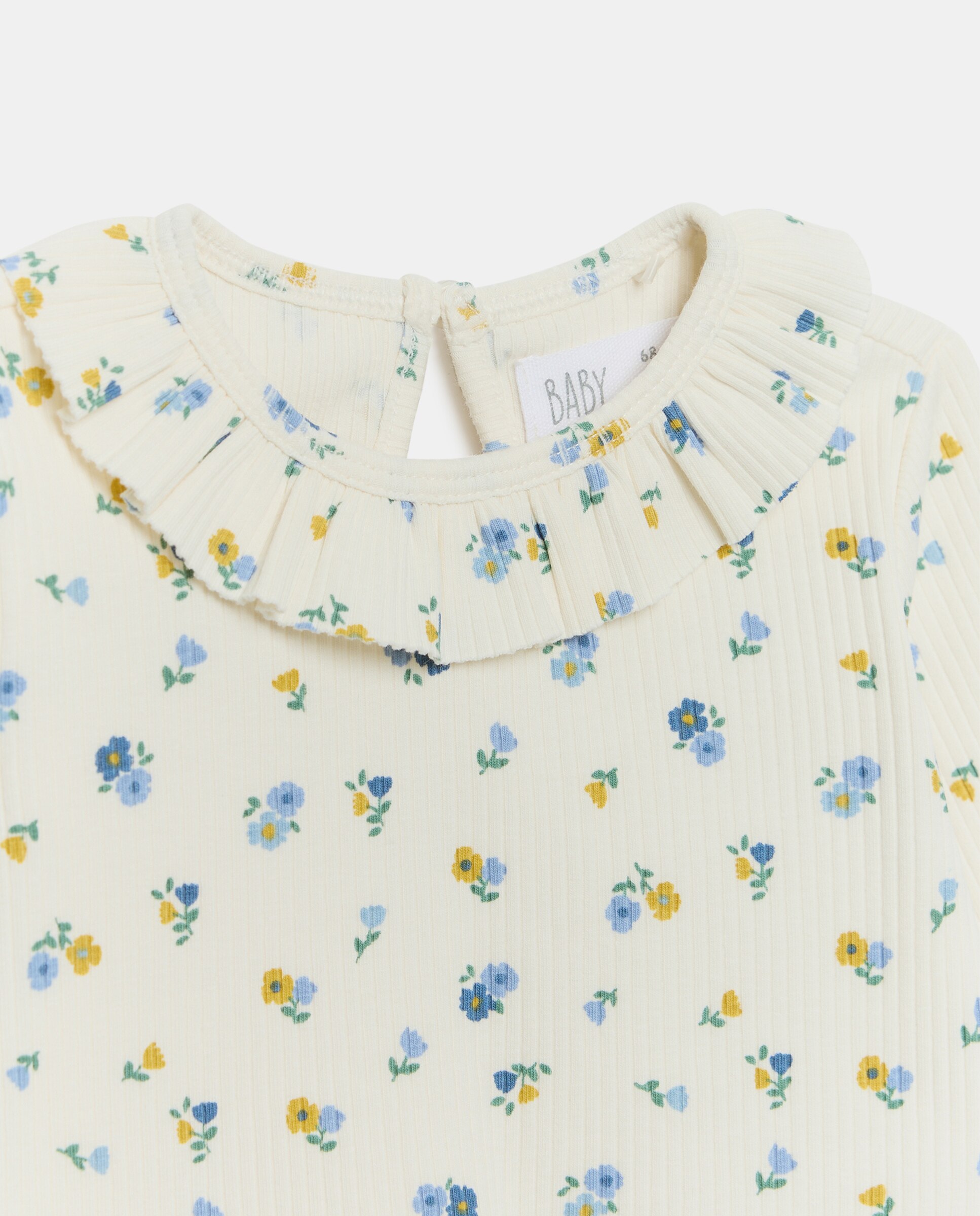 Camiseta manga larga estampado fantasía de bebé - Baby El Corte Inglés - Blanco Blanco-3