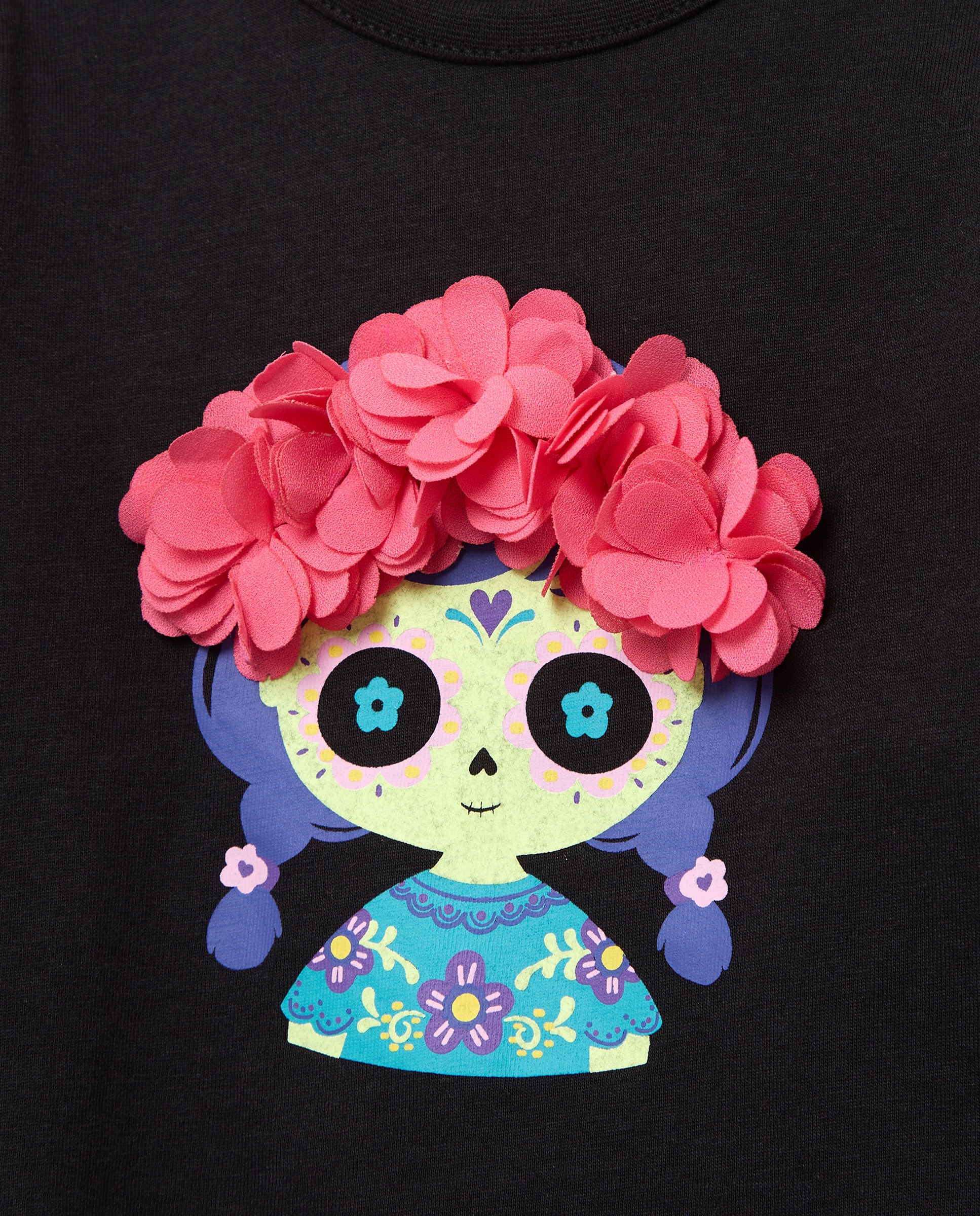 Camisola Básica de Bebé com Decote Redondo e Manga Comprida com Fantasia de Halloween 830 Antracite-3