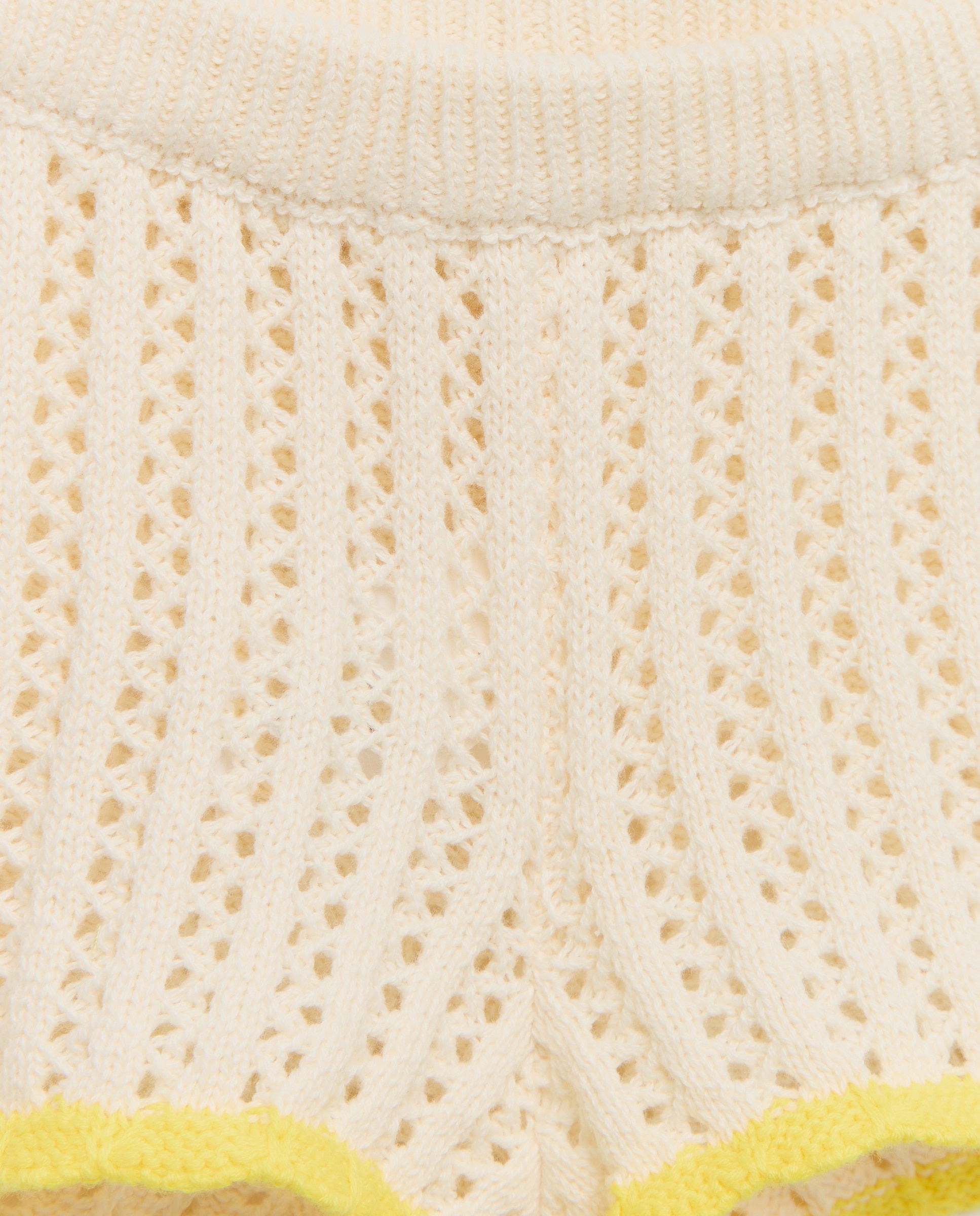 Conjunto de 2 Peças de Crochet Curtas de Bebé Baby El Corte Inglés 120 Cru-3