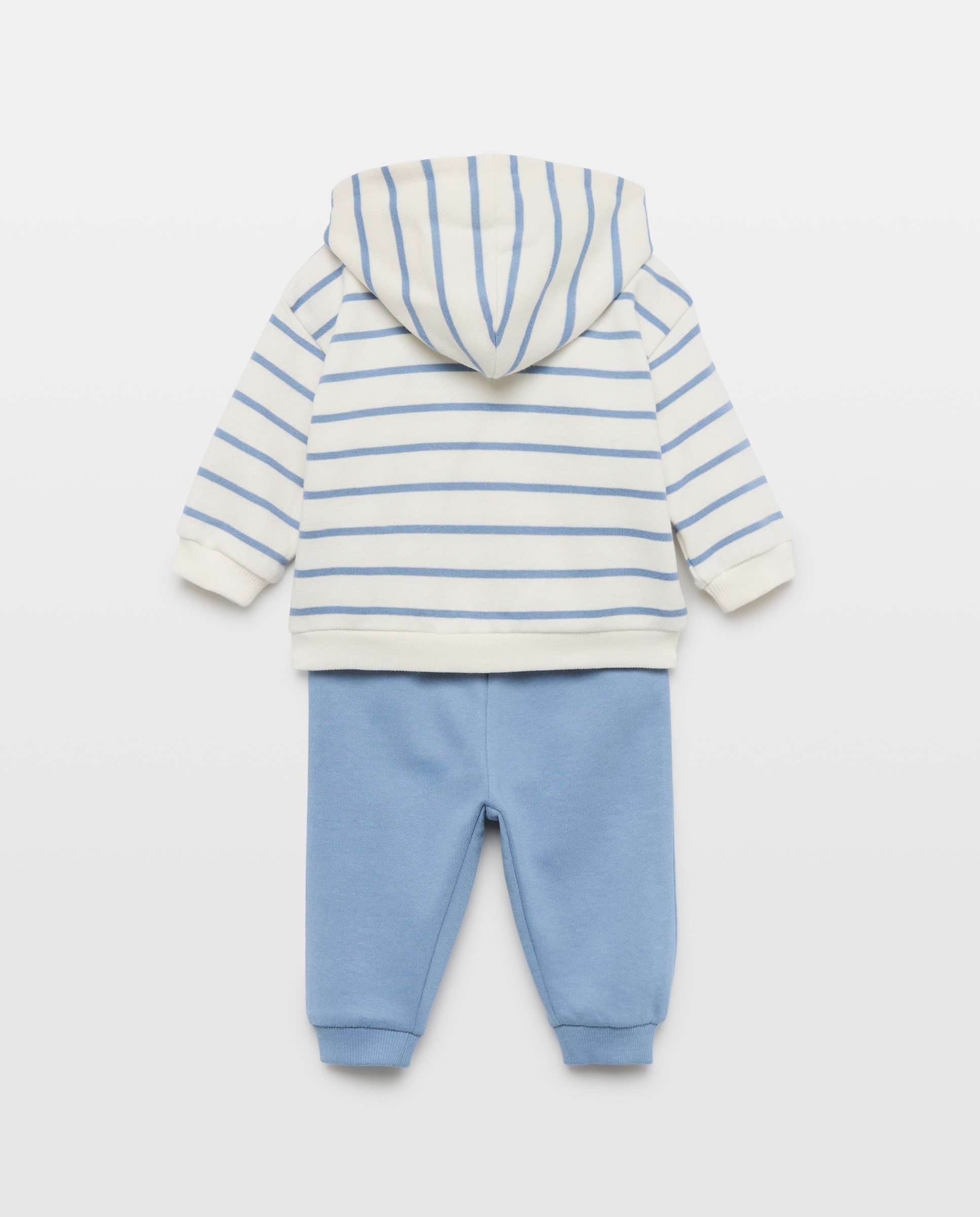 Conjunto de bebés 3 piezas largo con estampado fantasía - Baby El Corte Inglés - Azul Azul-2