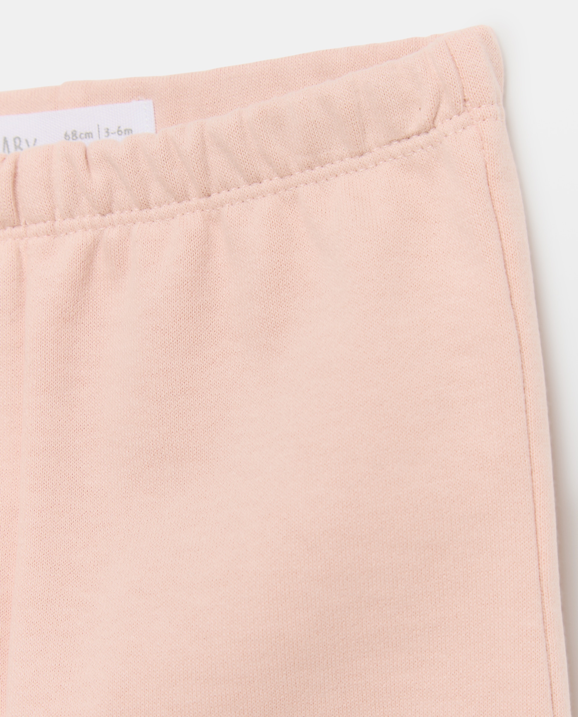 Conjunto Comprido de 3 Peças de Bebé com Estampado de Fantasia Rosa-4