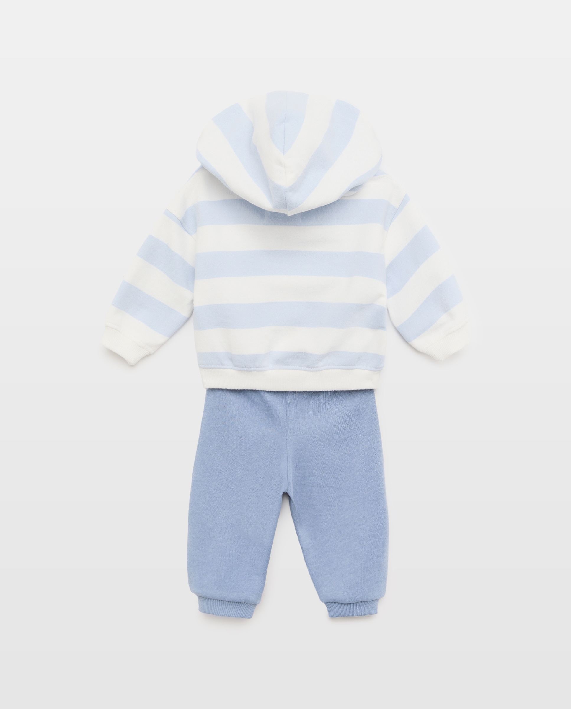 Conjunto de 3 Peças de Bebé com Calças e Estampado Stitch Azul-marinho-2