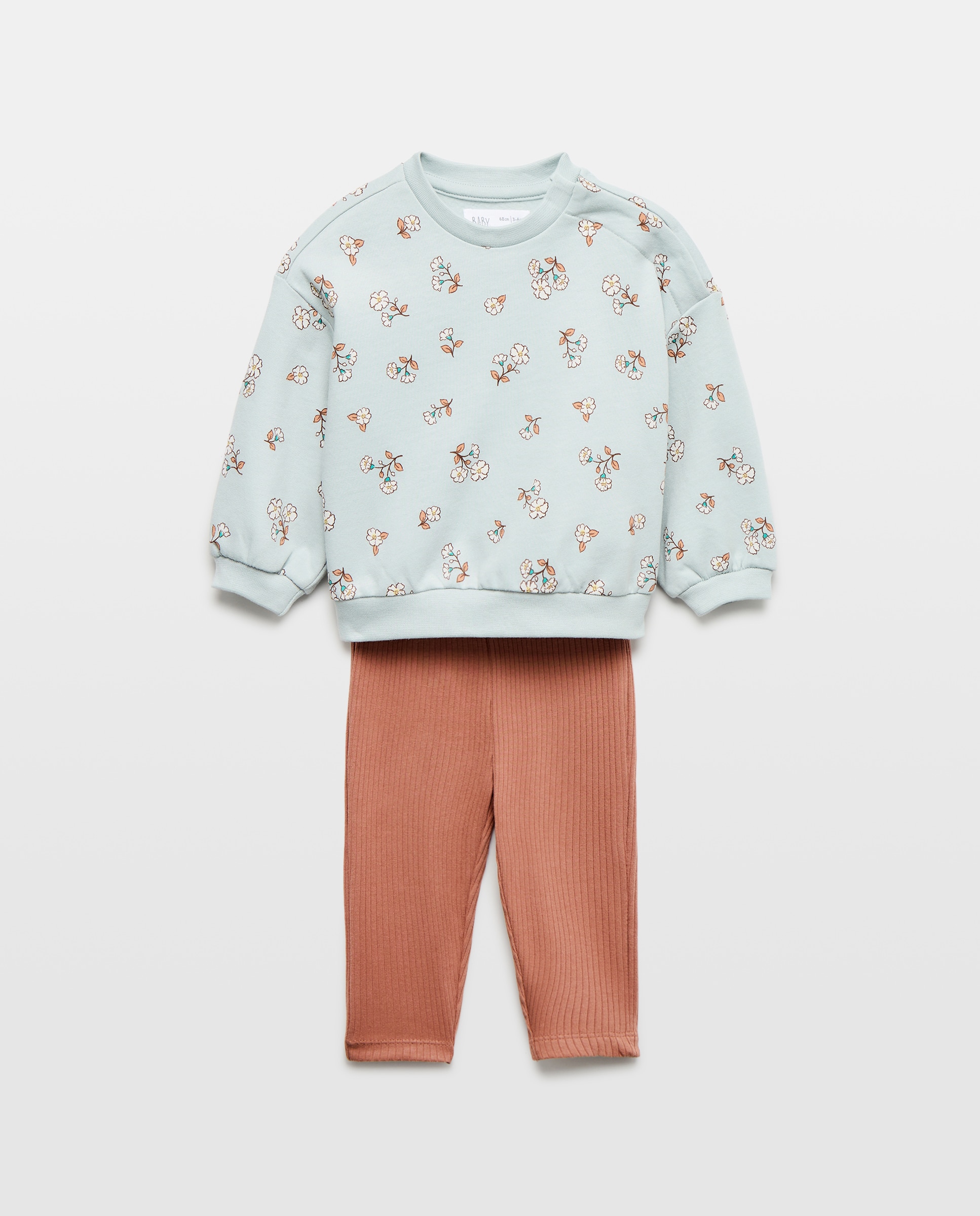 Imagem 0 de Conjunto de Sweatshirt e Leggings de Bebé