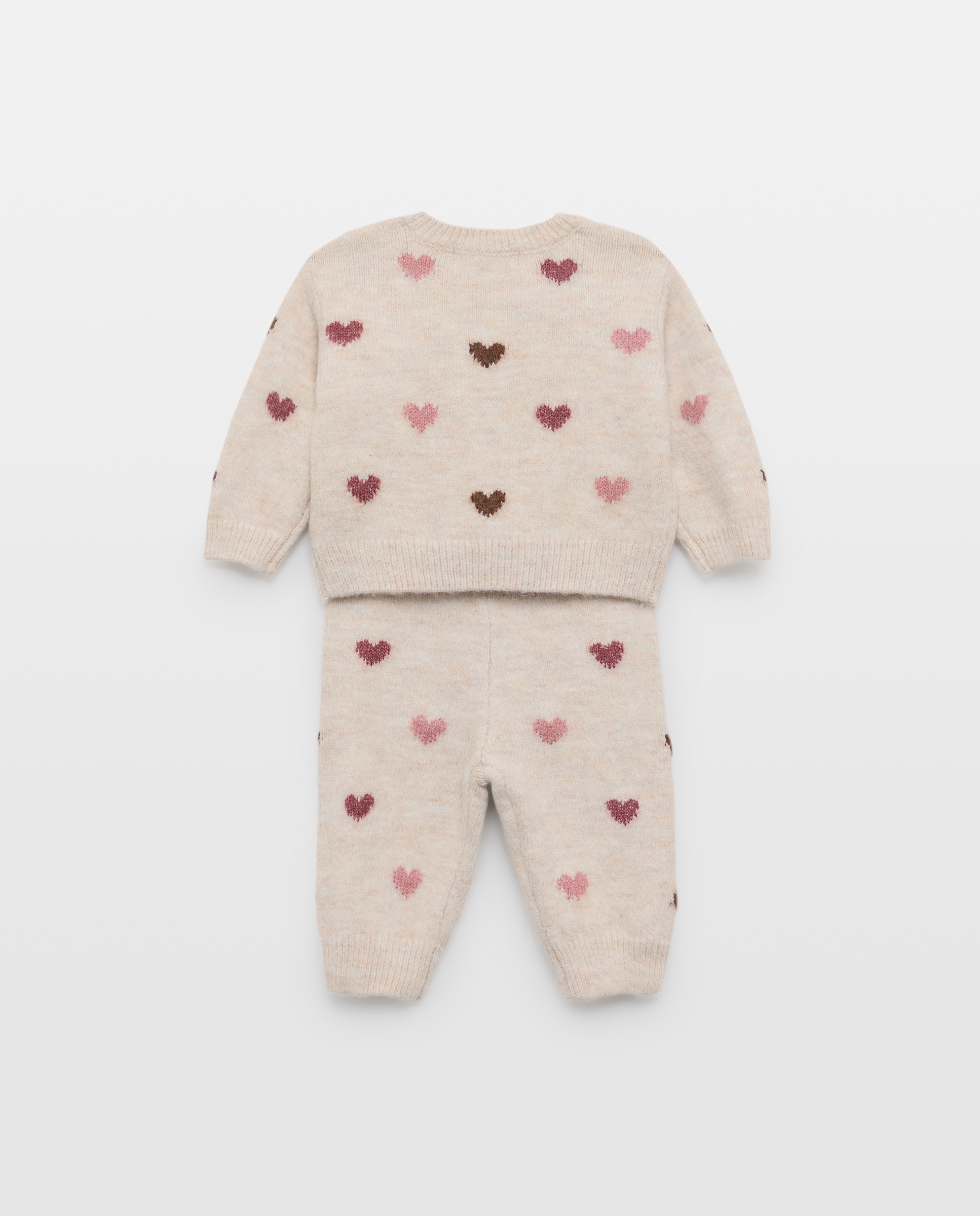 Conjunto de Tricot de Bebé com Fantasia 120 Cru-2