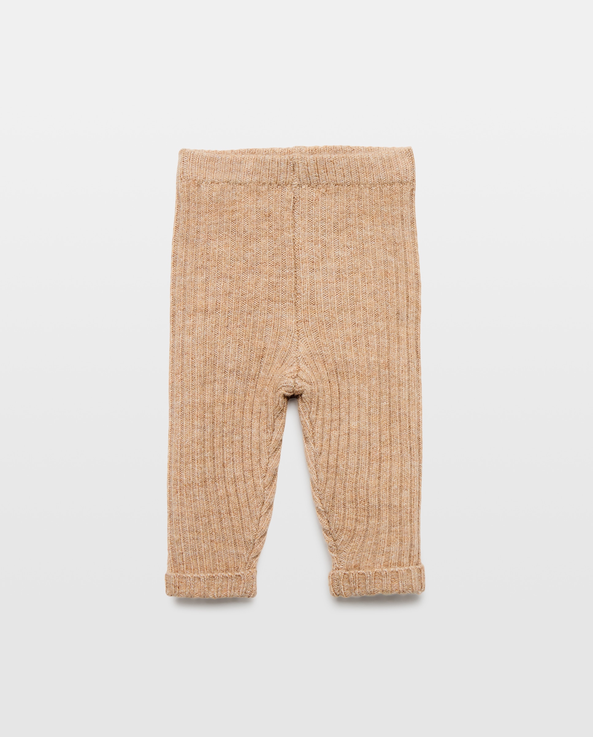 Conjunto tricot jacquard liso de bebé - Baby El Corte Inglés - Tostado Tostado-3