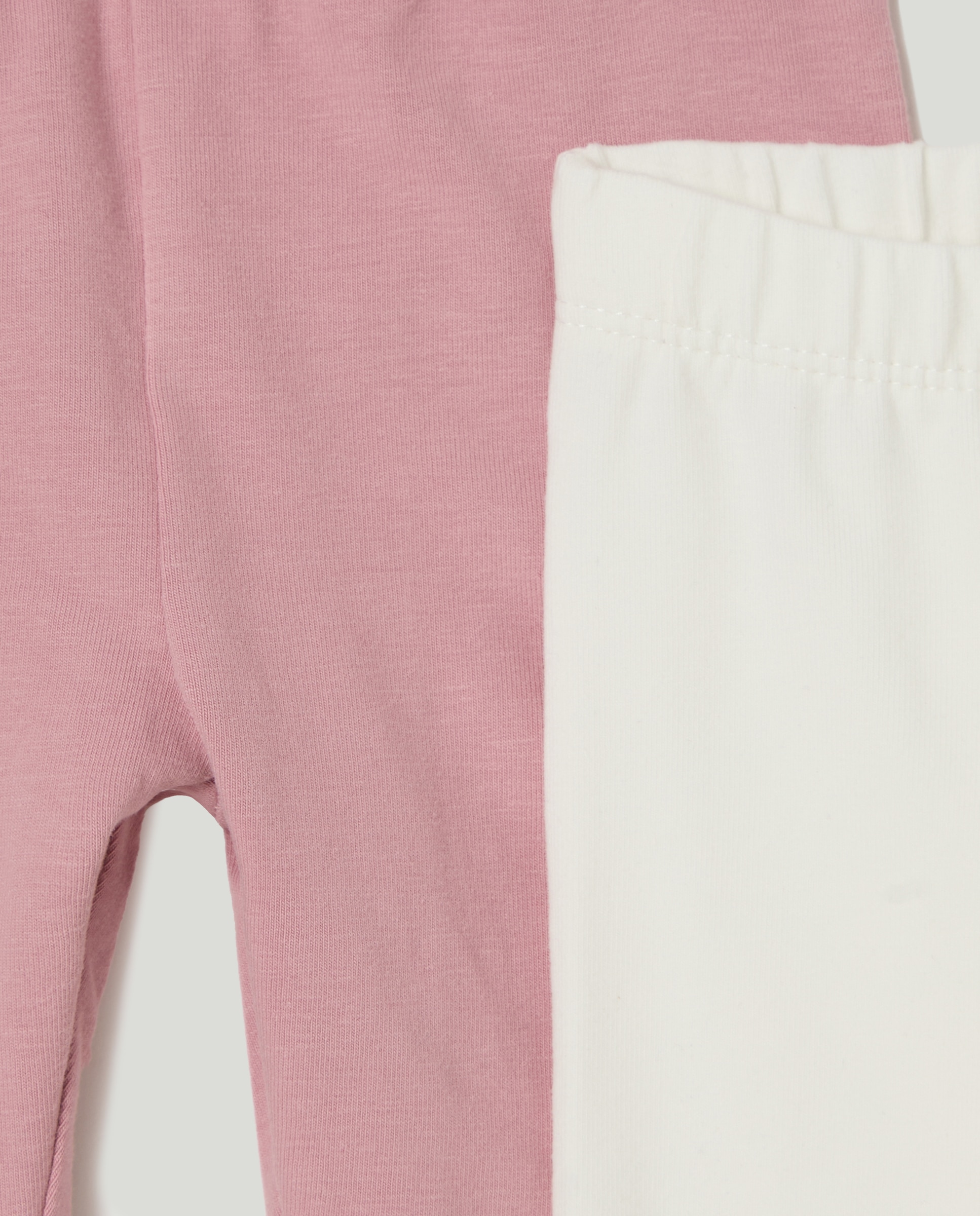 Pack de Leggings Lisas de Bebé 200 Rosa-3