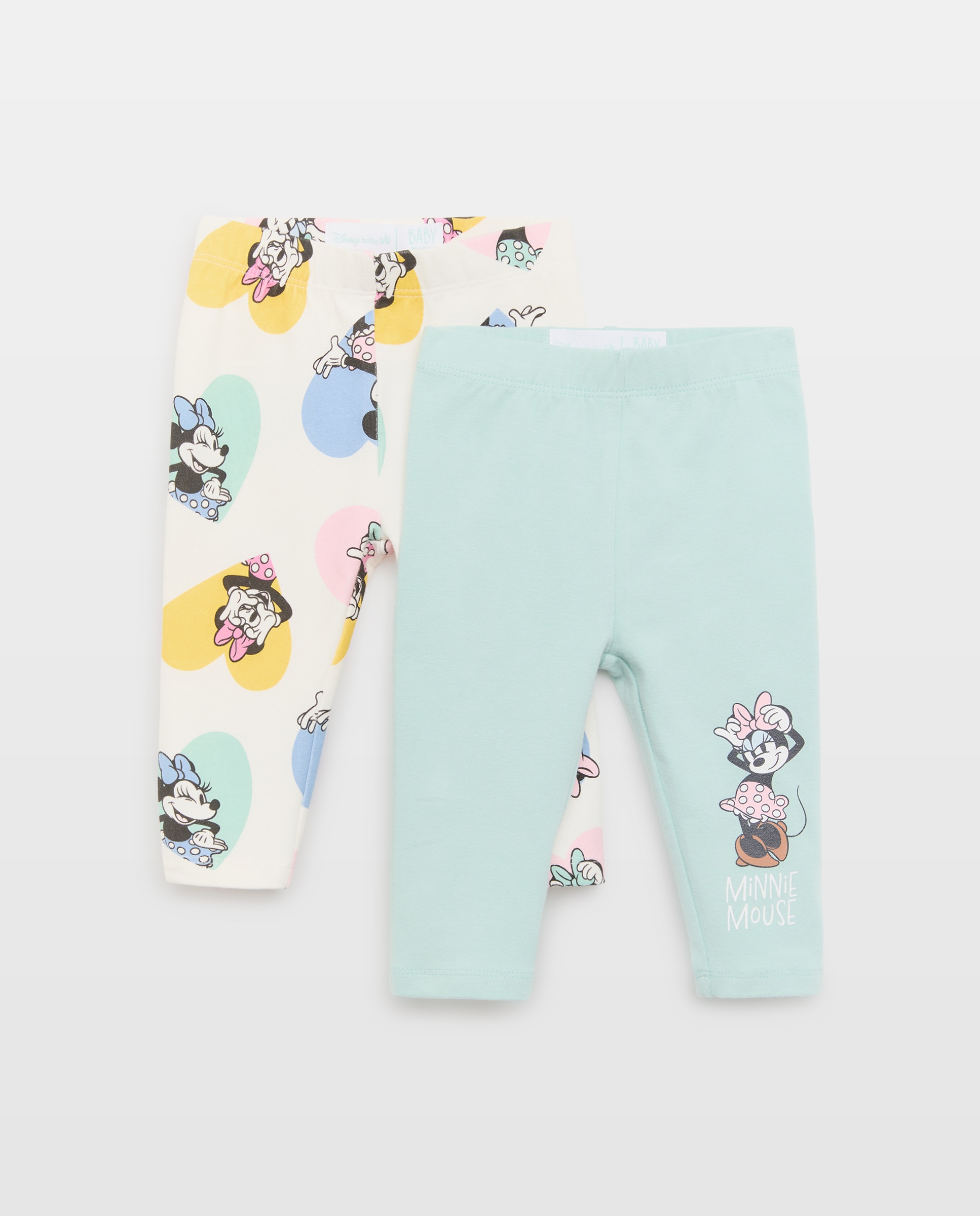 Pack leggins para bebés con estampado fantasía MINNIE - Baby El Corte Inglés - Multicolor Multicolor-1