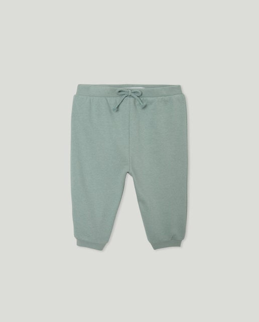 Imagen 0 de Pantalón de felpa liso de bebé niña