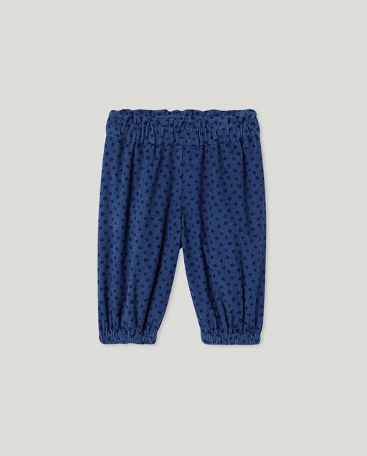 Imagem 0 de Calças Paper Bag de Bombazina de Bebé