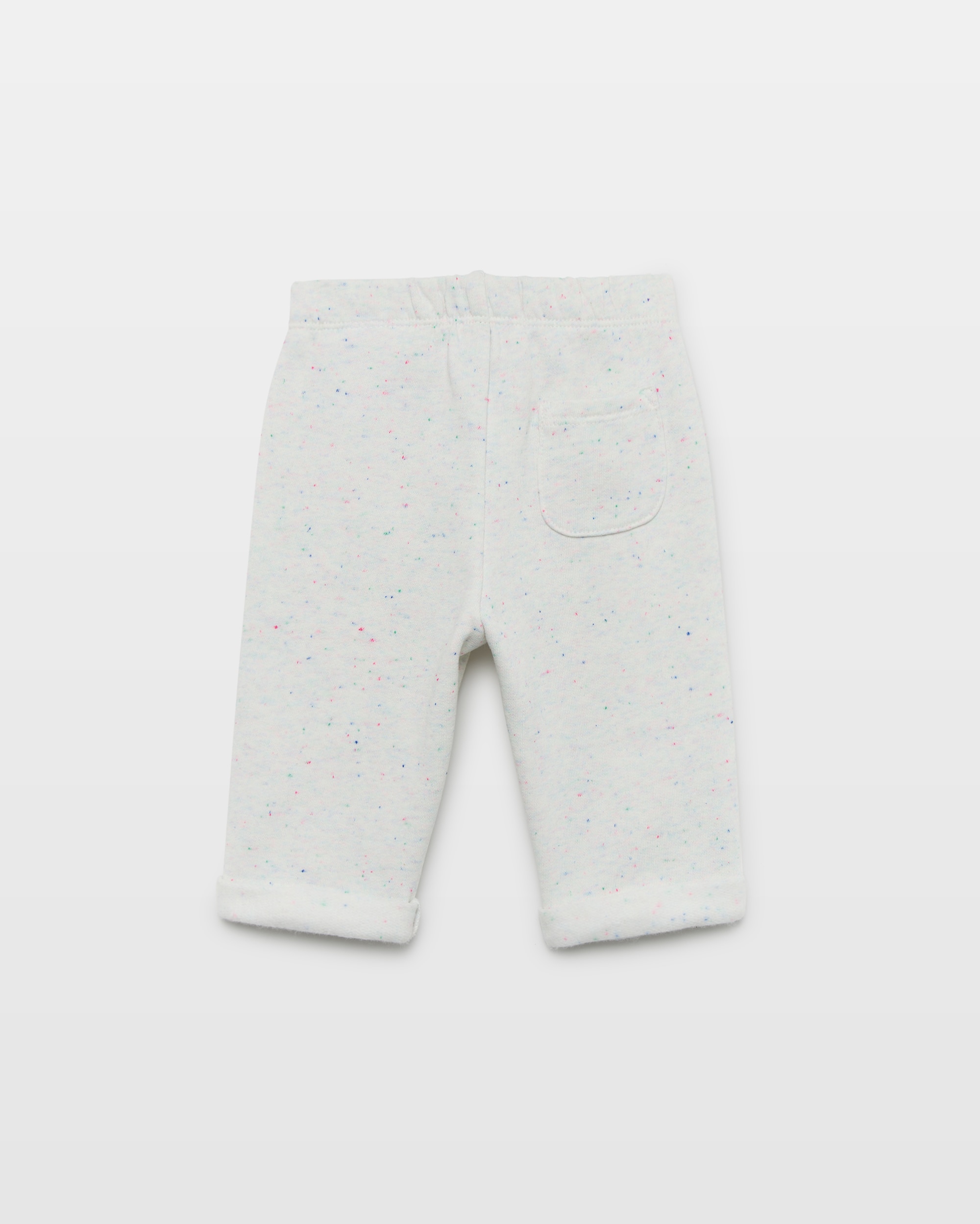 Calças de Felpa Lisa de Bebé com Laço com Adorno Baby El Corte Inglés Multicolor-2