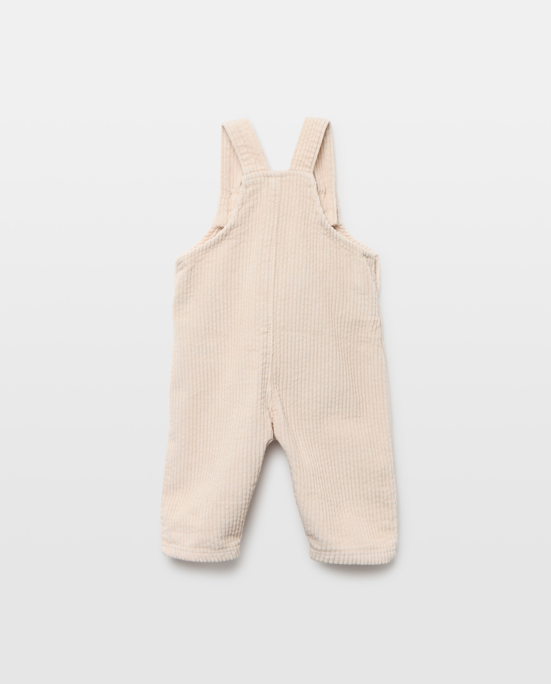 Imagen 2 de Peto pana lisa con tirante bordado seersucker de bebé - Baby El Corte Inglés - 120 Crudo 120 Crudo