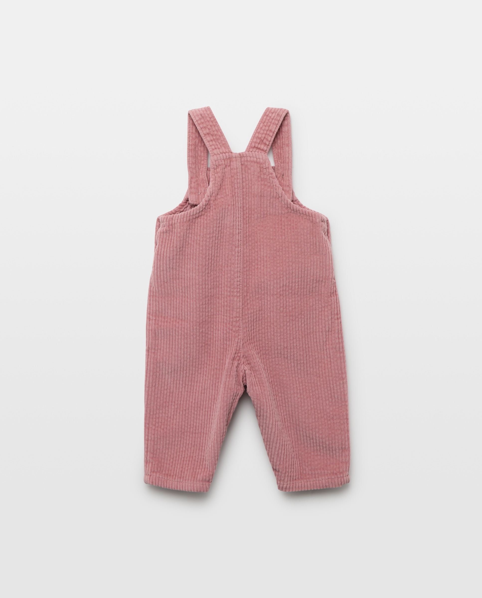 Imagen 2 de Peto pana lisa con tirante bordado seersucker de bebé - Baby El Corte Inglés - 200 Rosa 200 Rosa