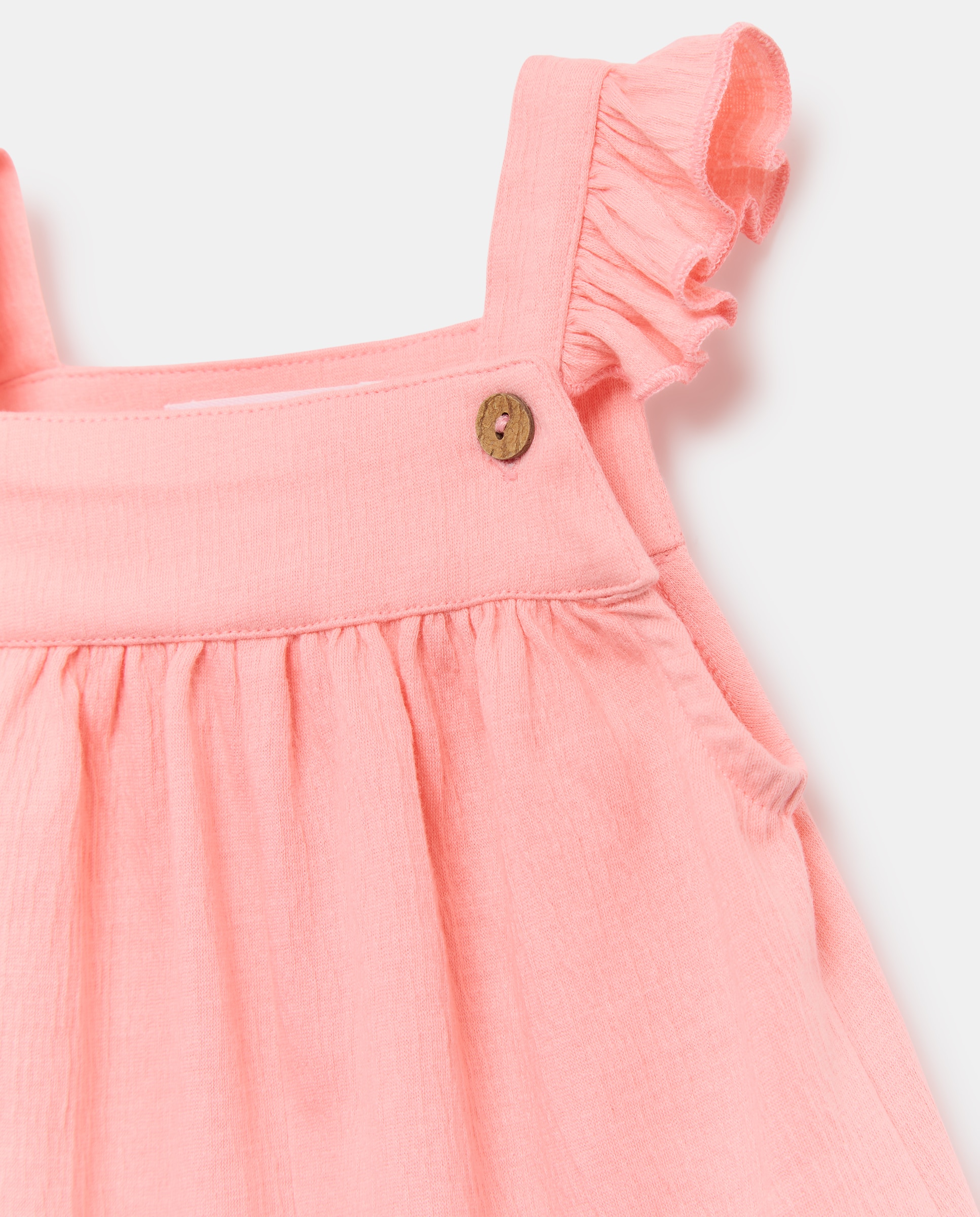 Macacão Curto de Bebé Baby El Corte Inglés 200 Rosa-3