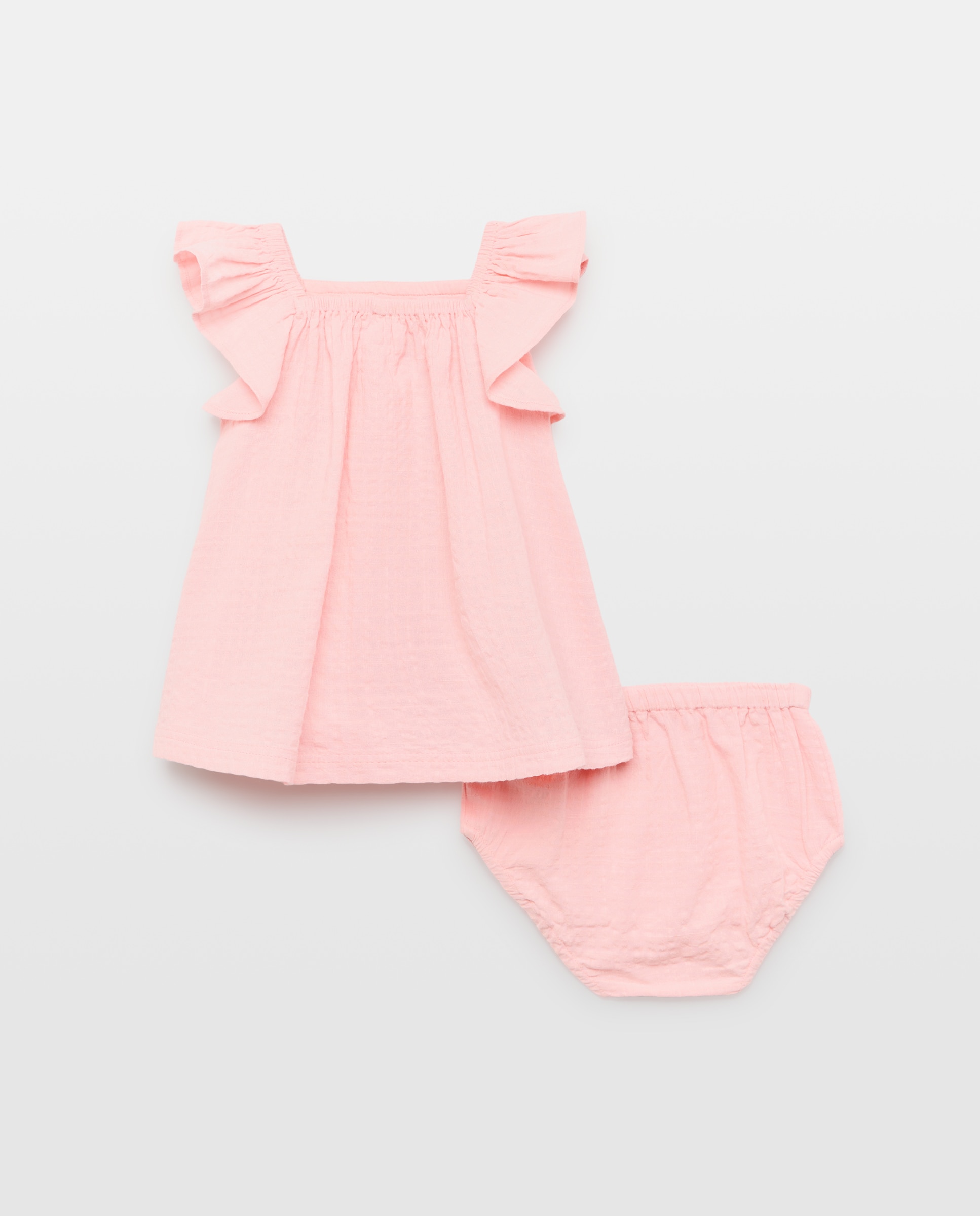 Vestido de Bebé com Cueca Baby El Corte Inglés Rosa-claro-2