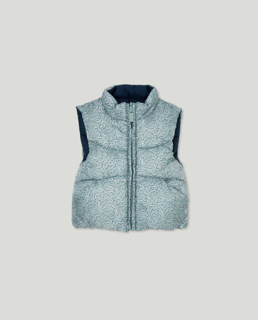 Imagem 0 de Colete Estampado Reversível de Bebé