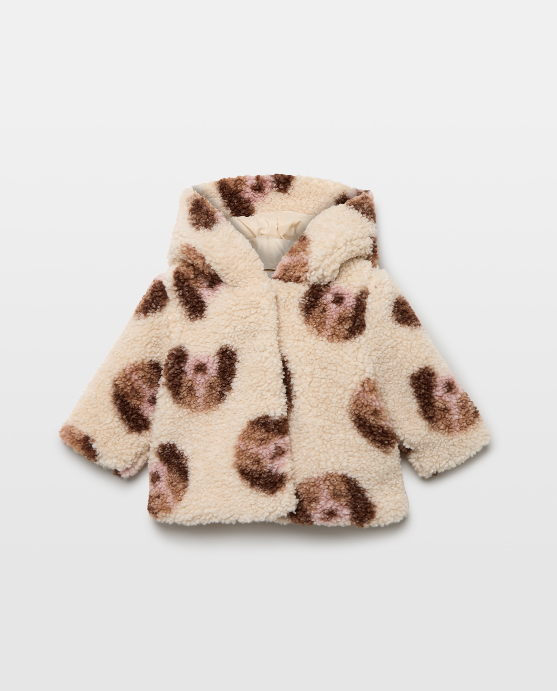Imagem 0 de Parka de Pelo de Borrego de Bebé com Capuz