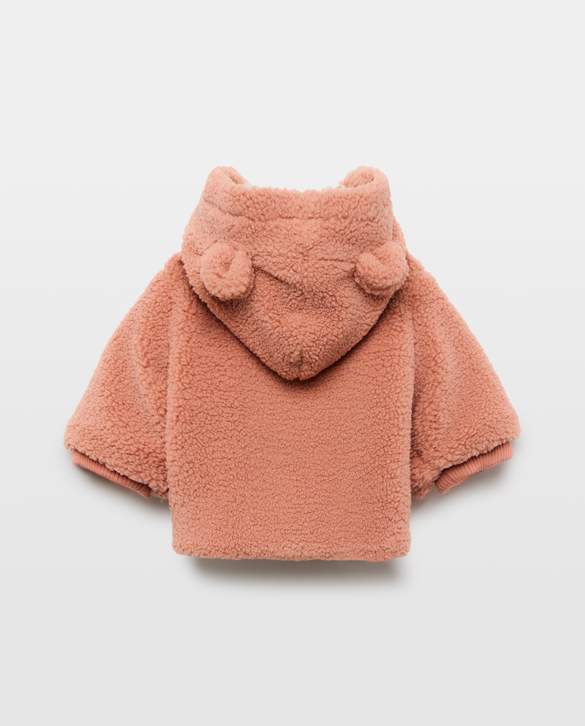 Abrigo con borreogo liso de bebé - Baby El Corte Inglés - 770 Terracota 770 Terracota-2