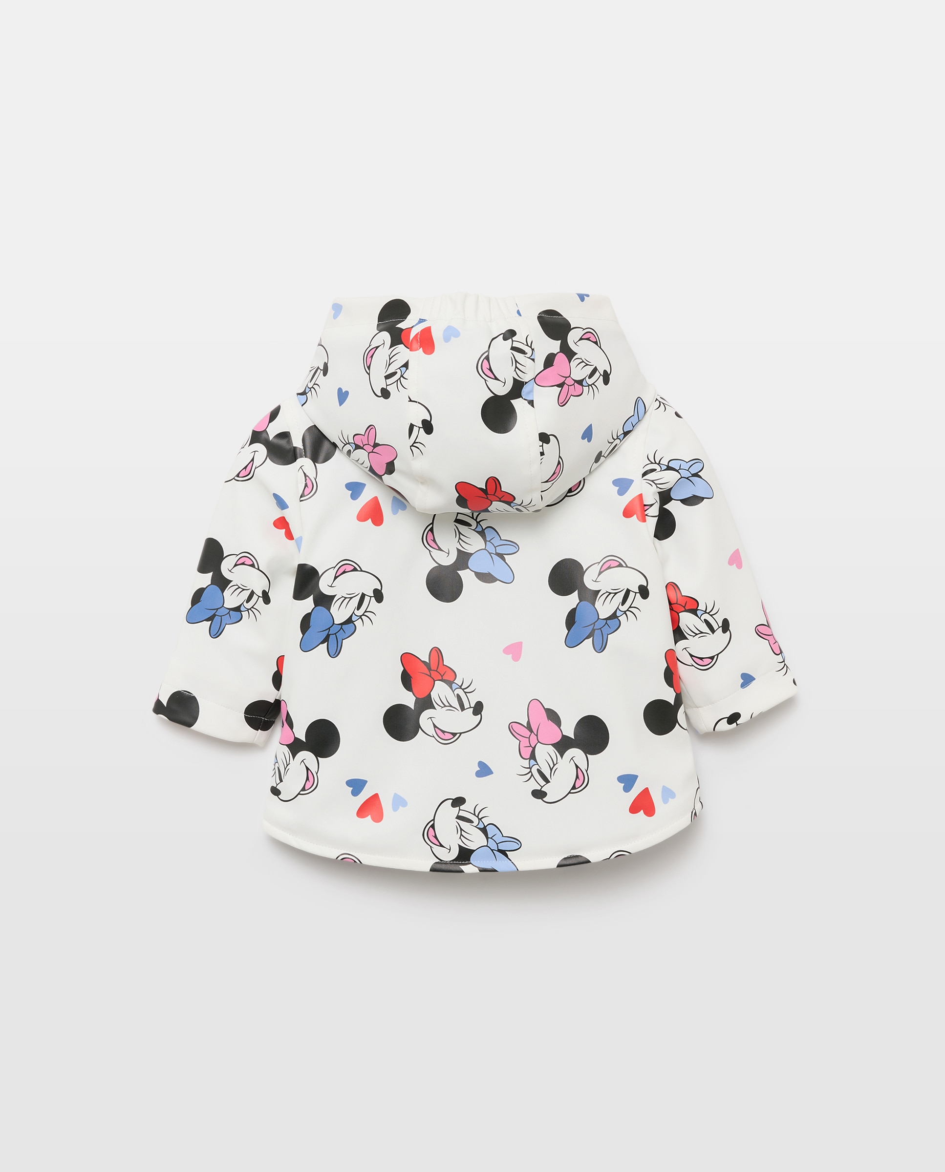 Parka engomada estampado MINNIE de bebé niña - Baby El Corte Inglés - Blanco Blanco-2