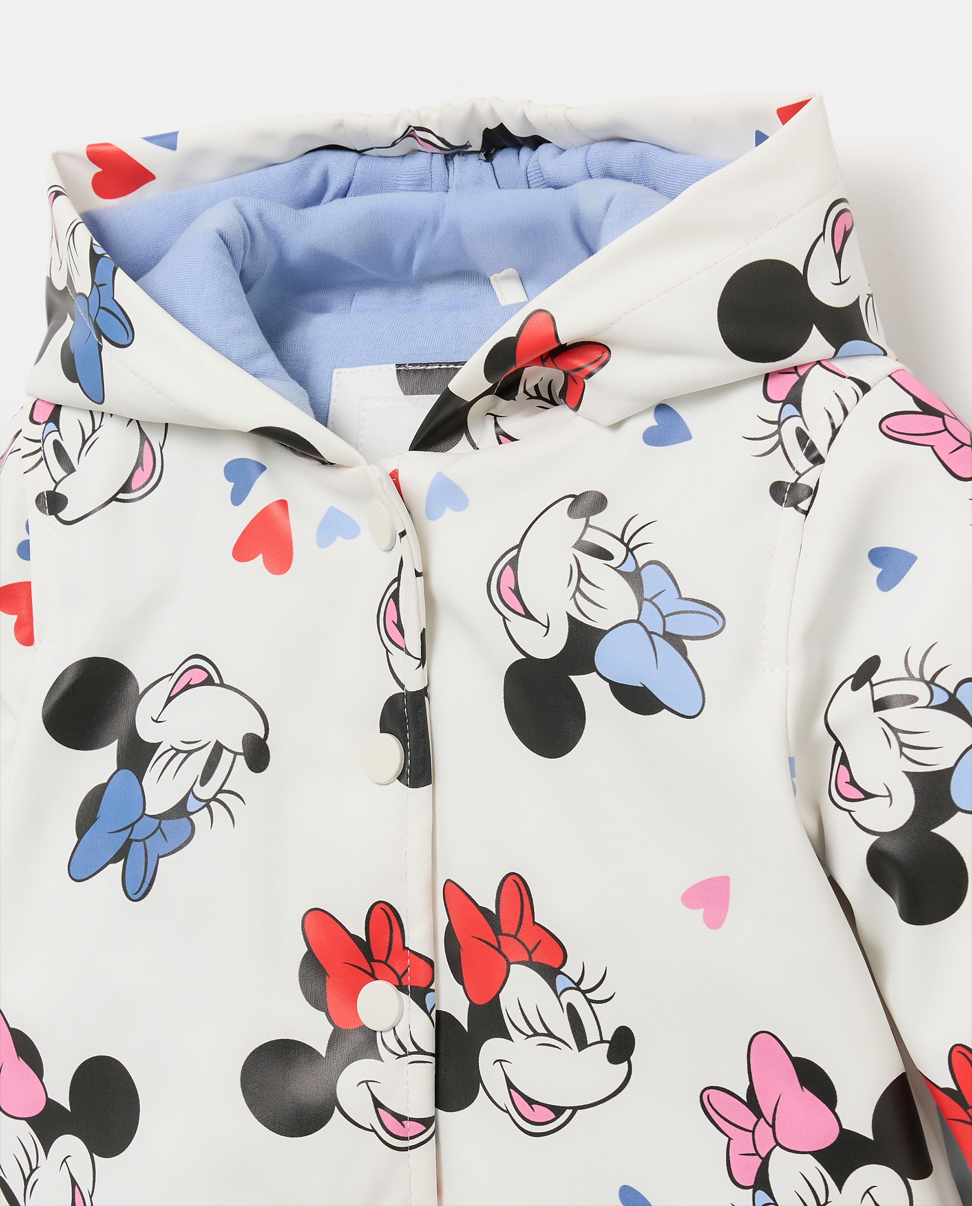 Parka engomada estampado MINNIE de bebé niña - Baby El Corte Inglés - Blanco Blanco-3