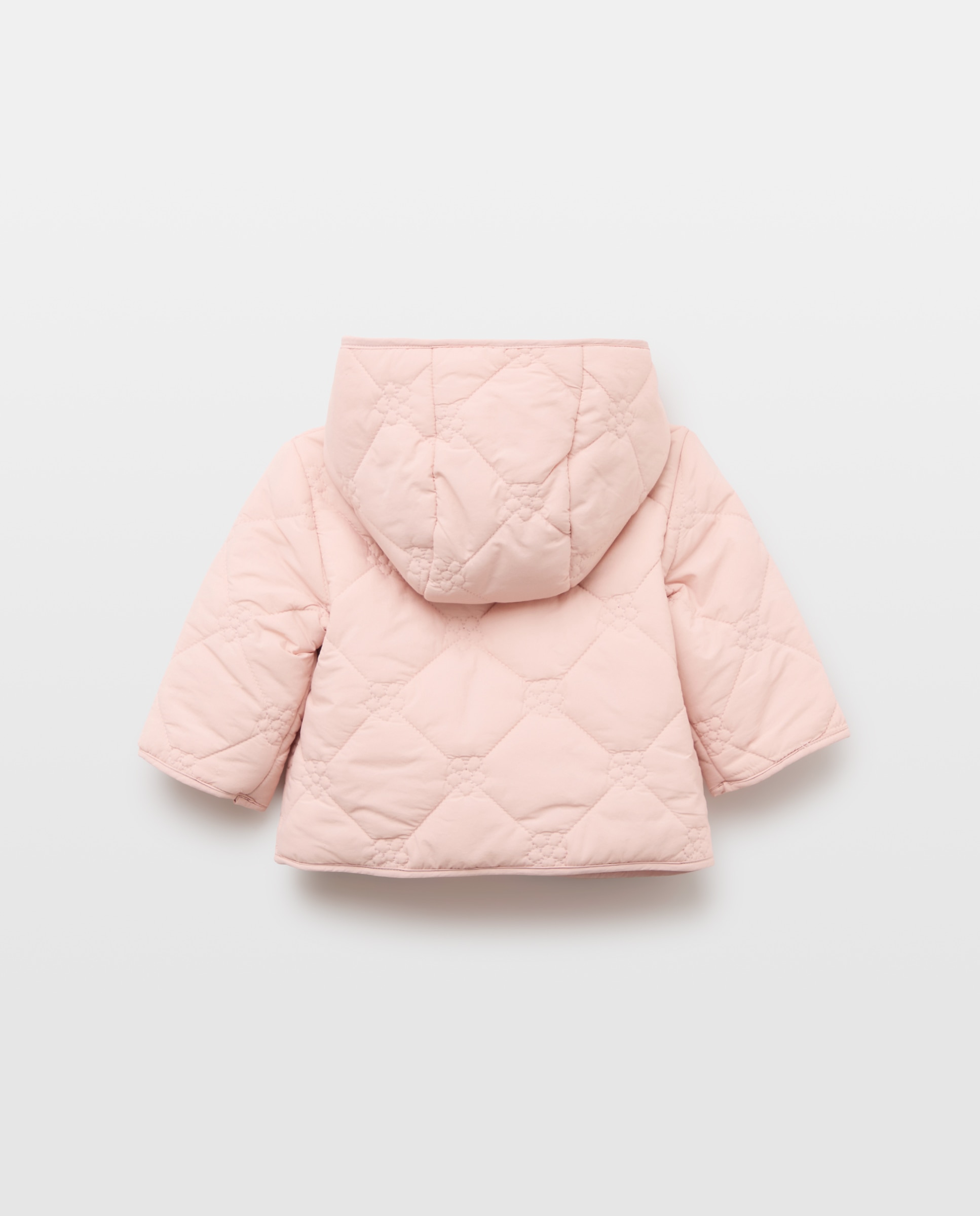 Parka Acolchoada Ligeira de Bebé Baby El Corte Inglés 200 Rosa-2