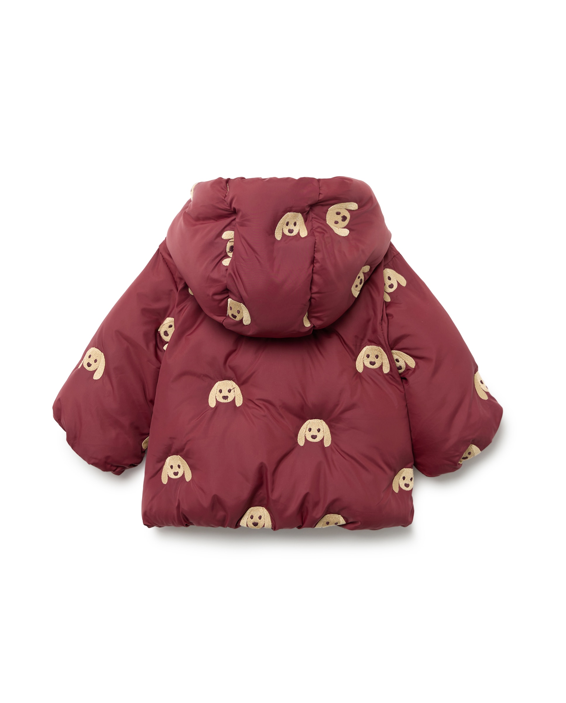 Parka acolchada y bordada de bebé - Baby El Corte Inglés - 230 Rosa oscuro 230 Rosa oscuro-2