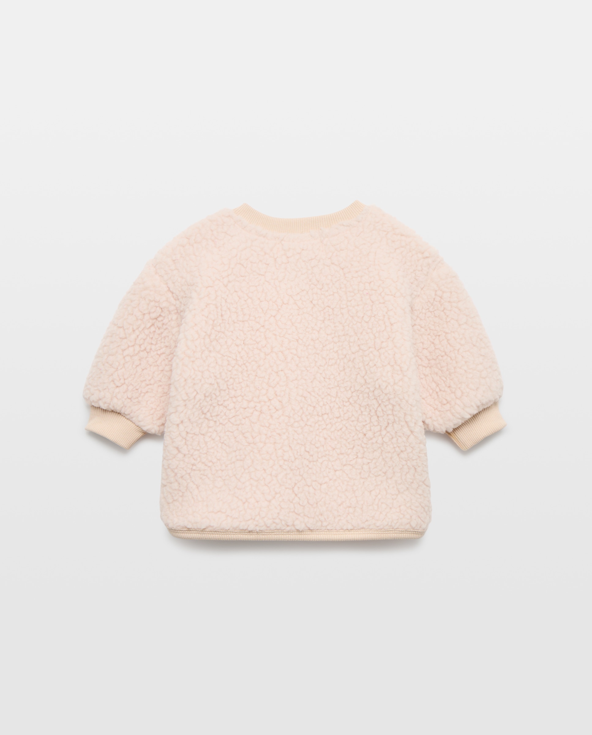Sudadera con borreguito de bebé - Baby El Corte Inglés - 120 Crudo 120 Crudo-2