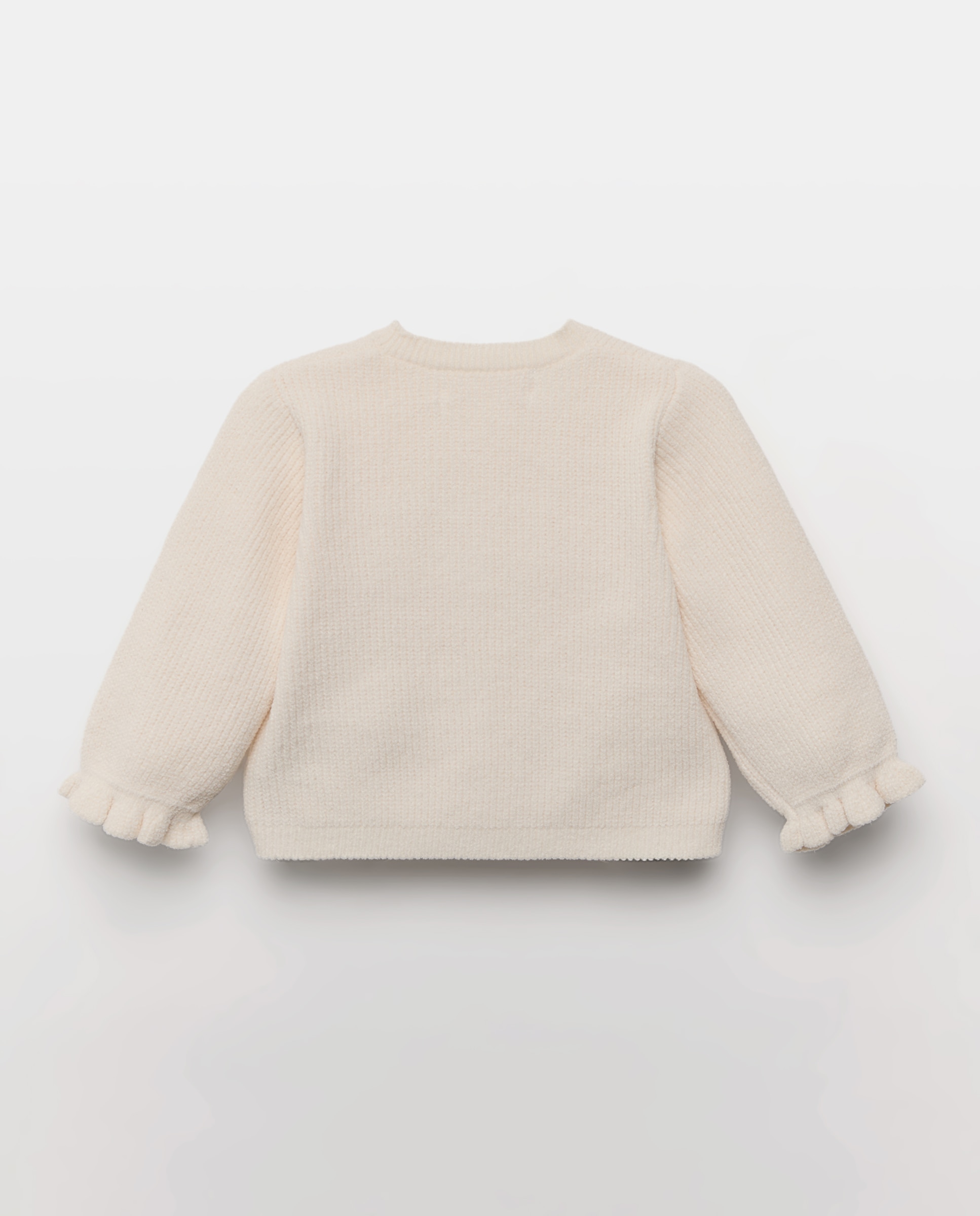 Chaqueta tricot lisa de bebé - Baby El Corte Inglés - 120 Crudo 120 Crudo-2