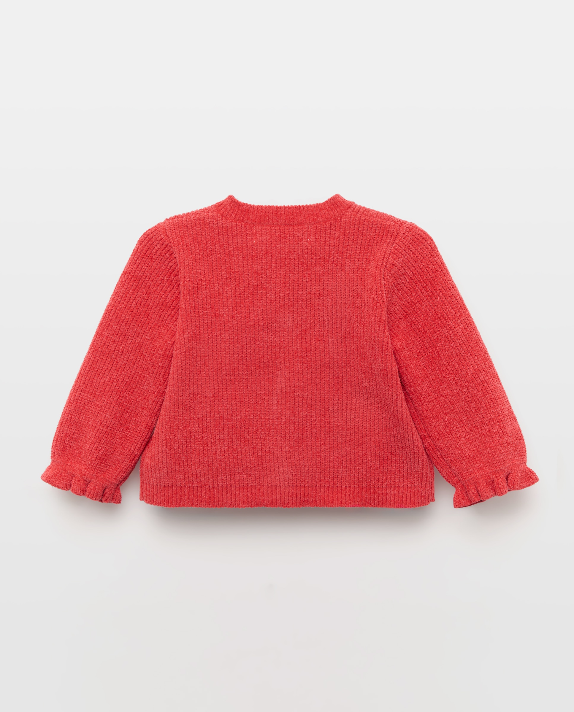 Chaqueta tricot lisa de bebé - Baby El Corte Inglés - 600 Rojo 600 Rojo-2
