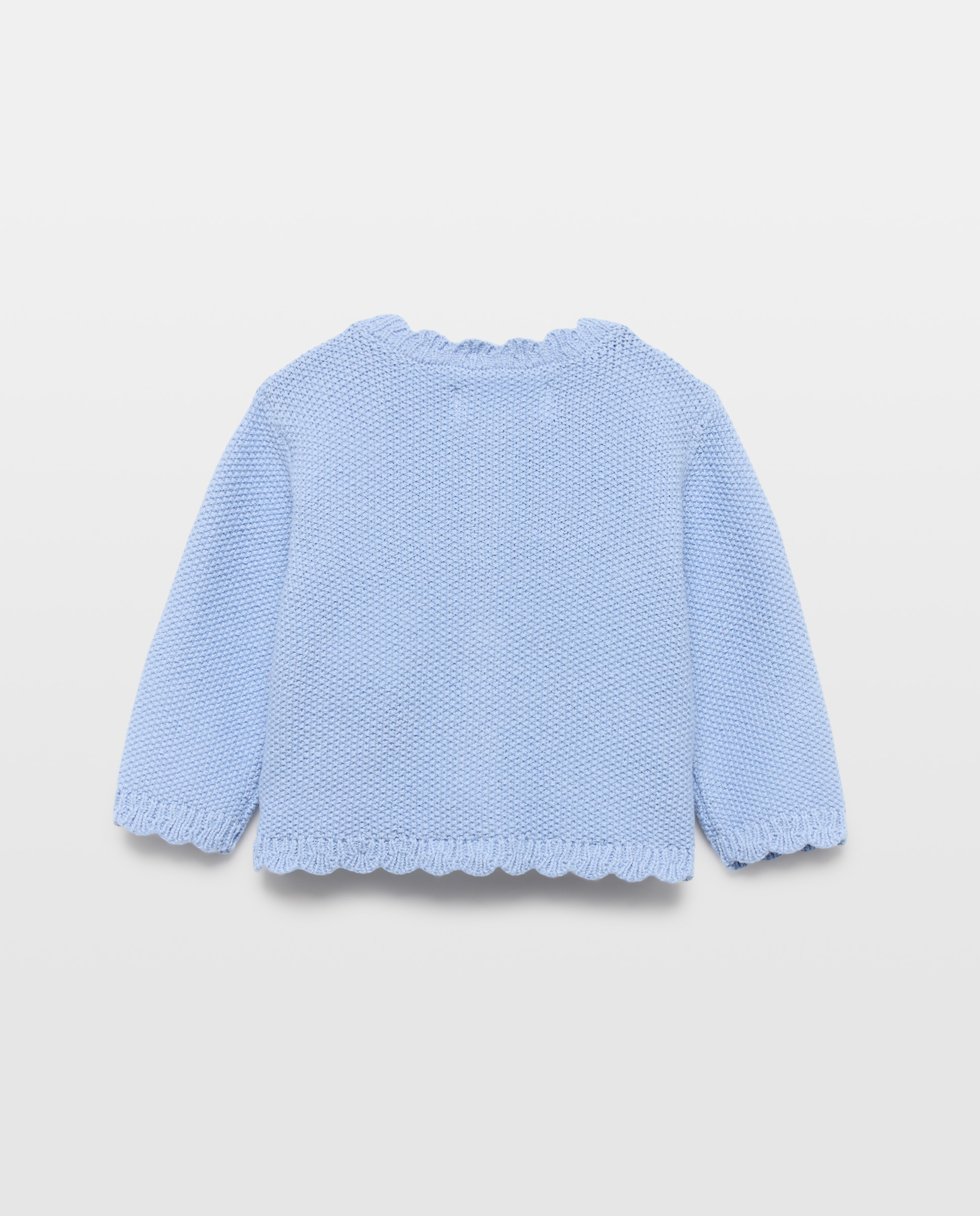 Chaqueta corta en trictot liso de bebé - Baby El Corte Inglés - 400 Azul 400 Azul-2