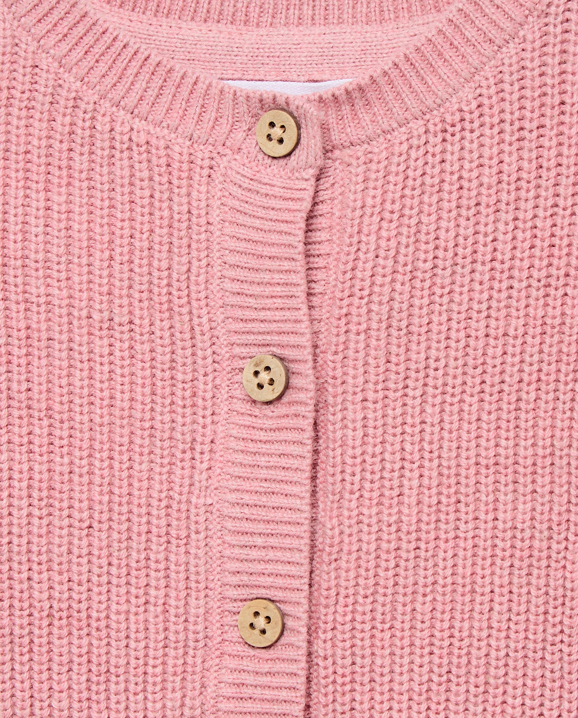 Casaco de Malha de Bebé Baby El Corte Inglés 200 Rosa-3