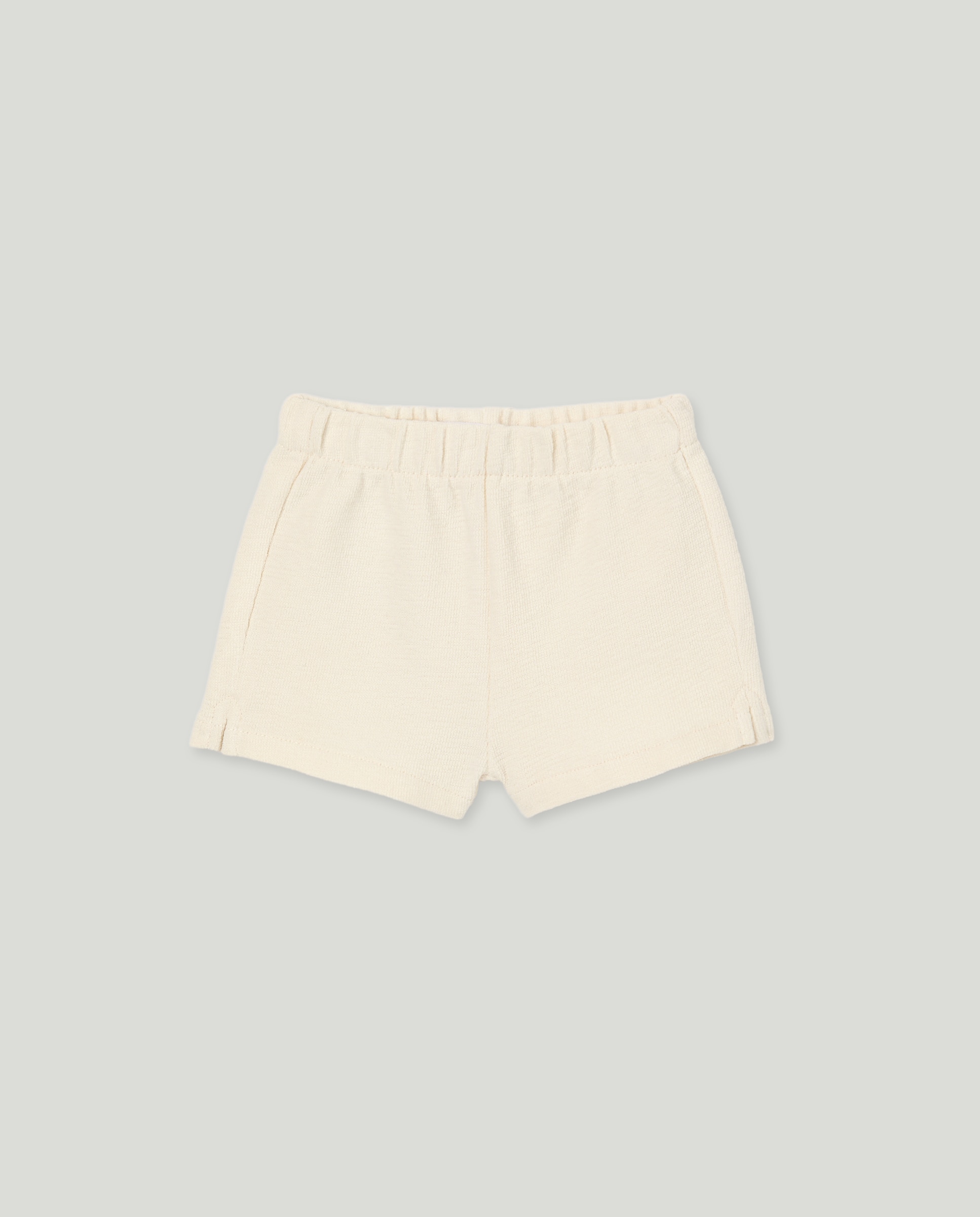 Bermudas Lisas de Tecido Turco de Bebé 120 Cru-1