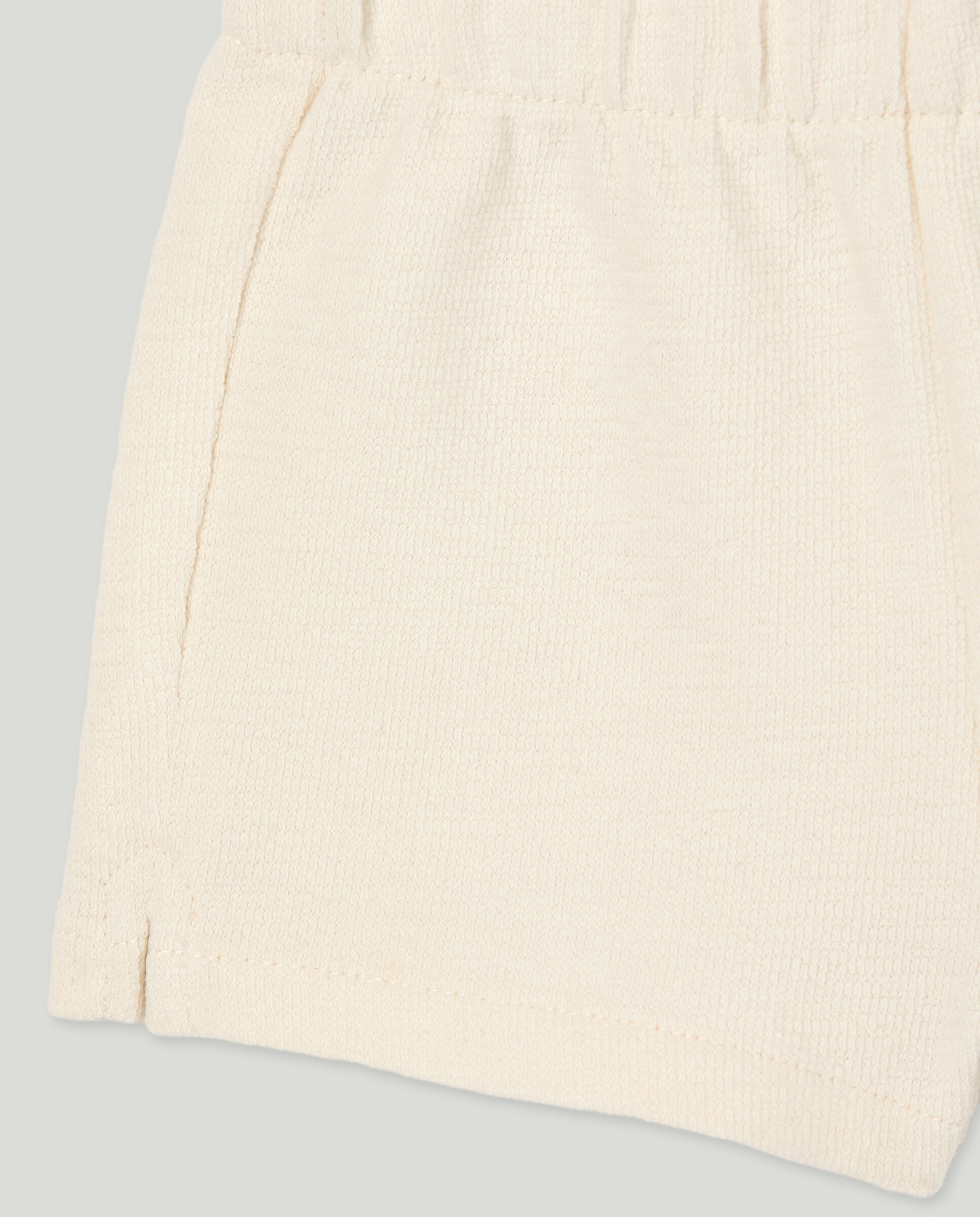 Bermudas Lisas de Tecido Turco de Bebé 120 Cru-3