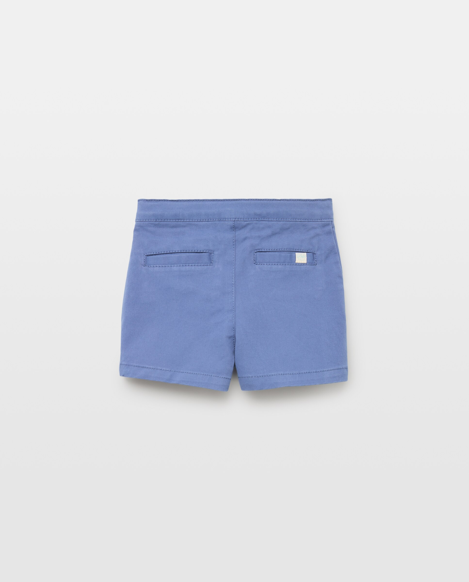 Bermudas Chino de Bebé Baby El Corte Inglés 471 Índigo-2