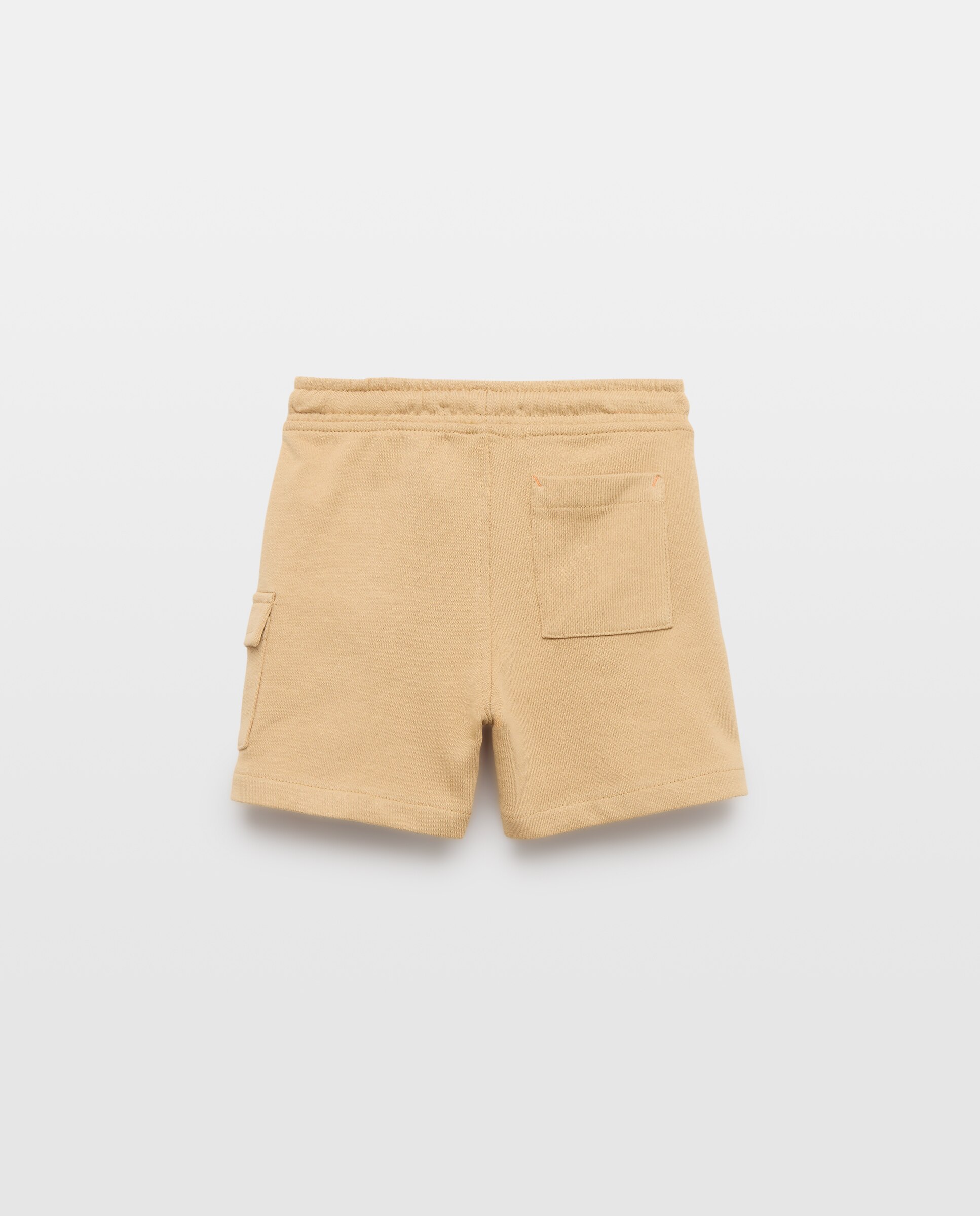 Bermudas Cargo de Felpa de Bebé Baby El Corte Inglés 730 Camel-2