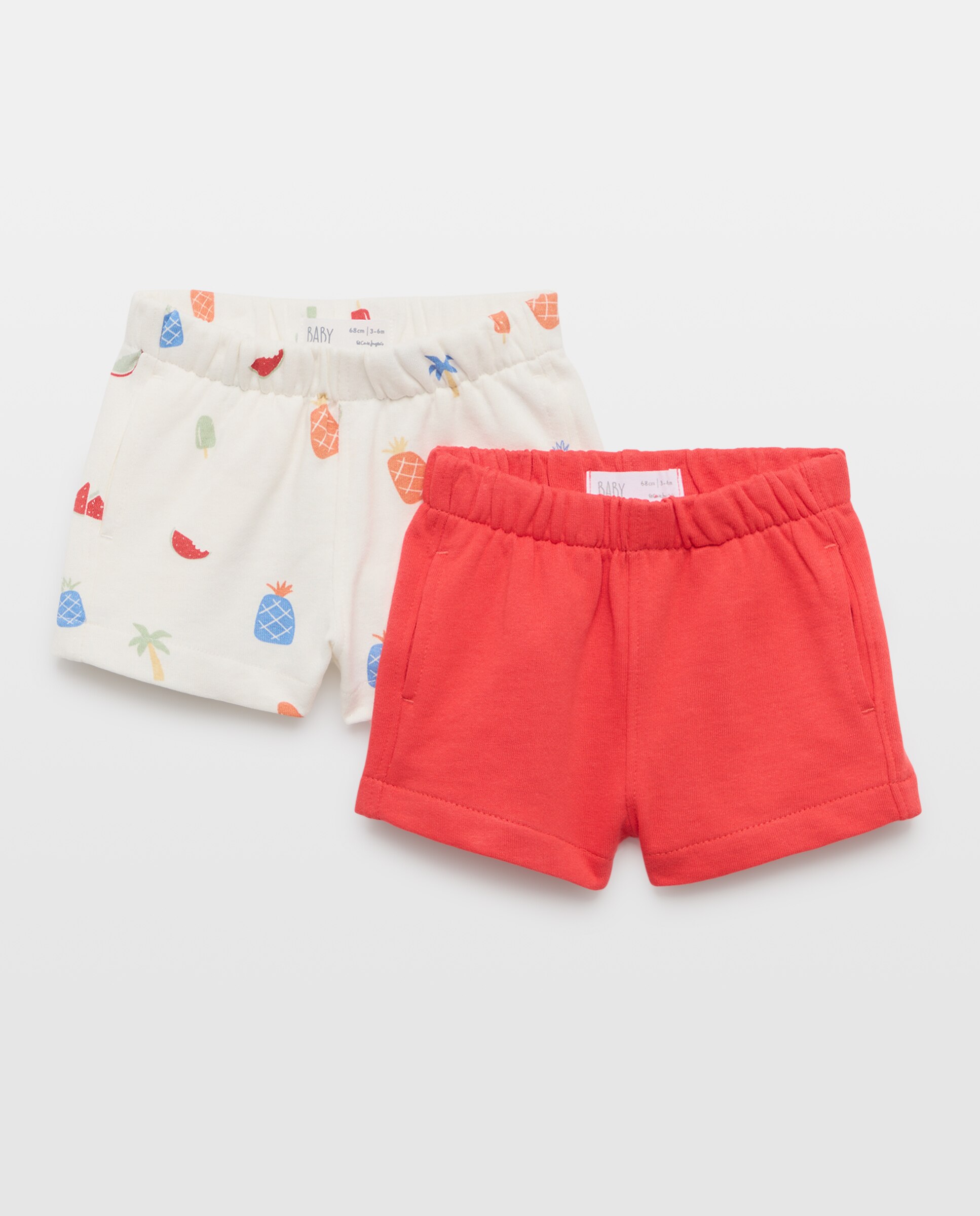 Imagem 0 de Pack de 2 Bermudas de Bebé com Fantasia