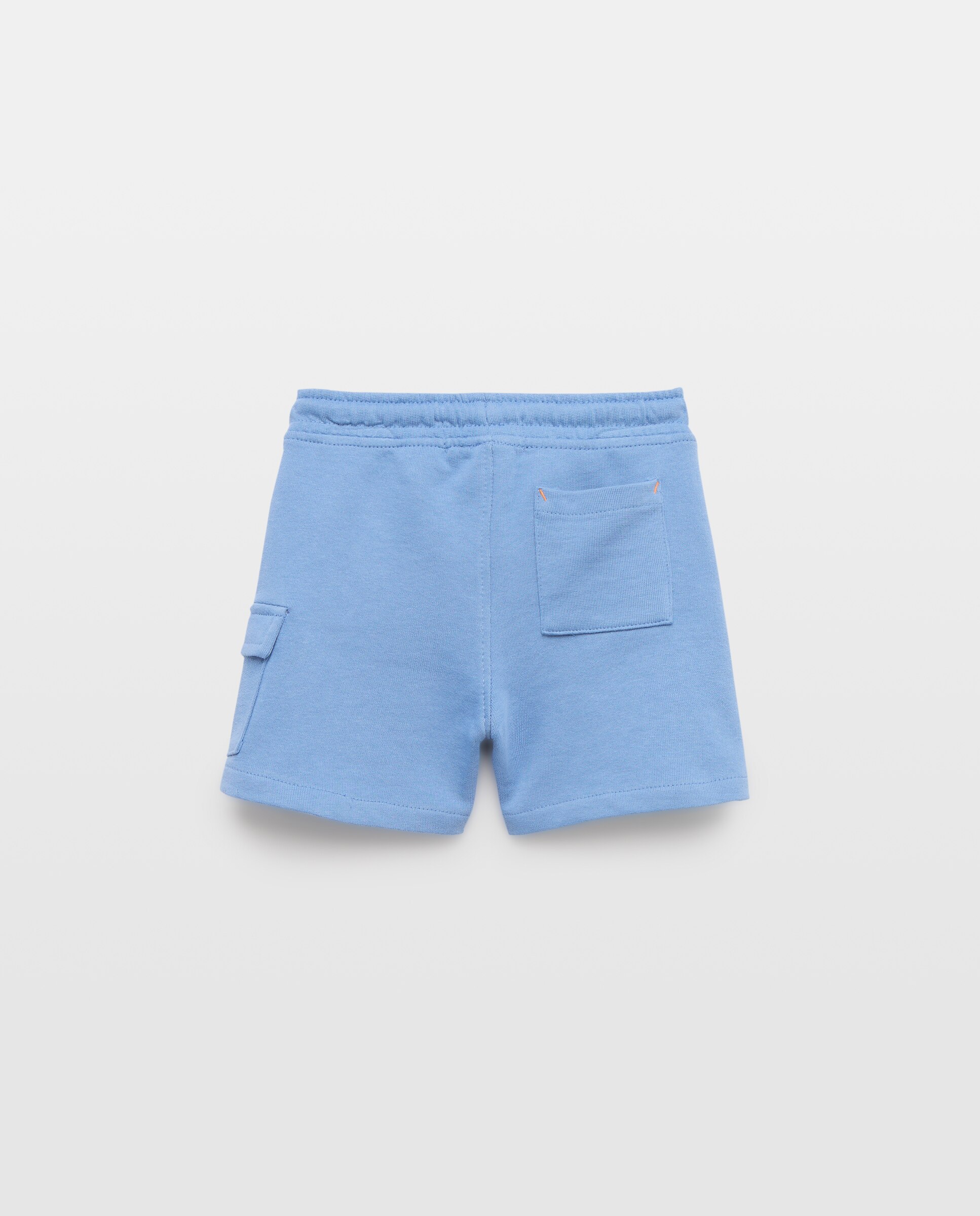 Bermudas Cargo de Felpa de Bebé Baby El Corte Inglés 400 Azul-2