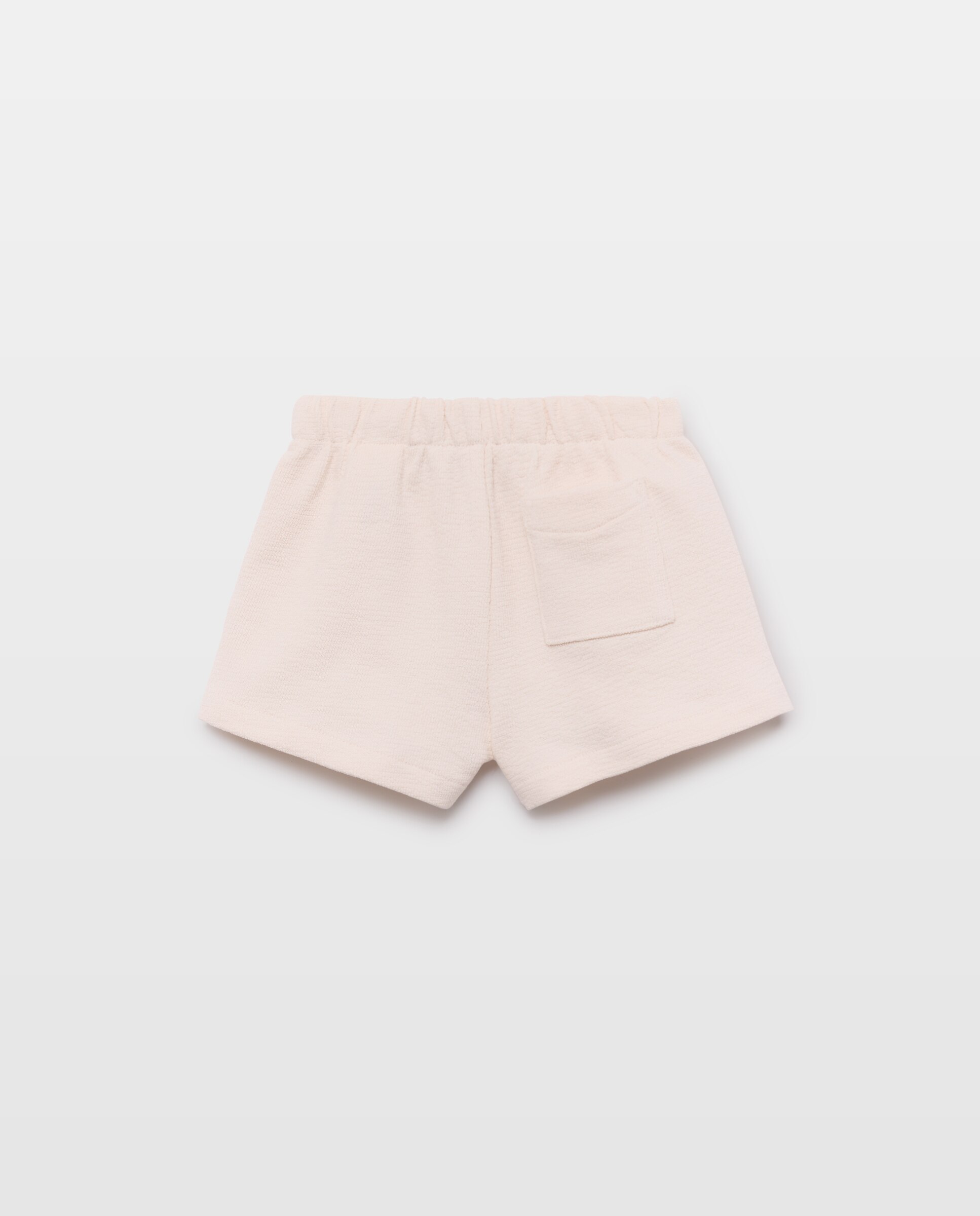 Bermudas de Manga Curta e Tecido Turco de Bebé Baby El Corte Inglés 120 Cru-2