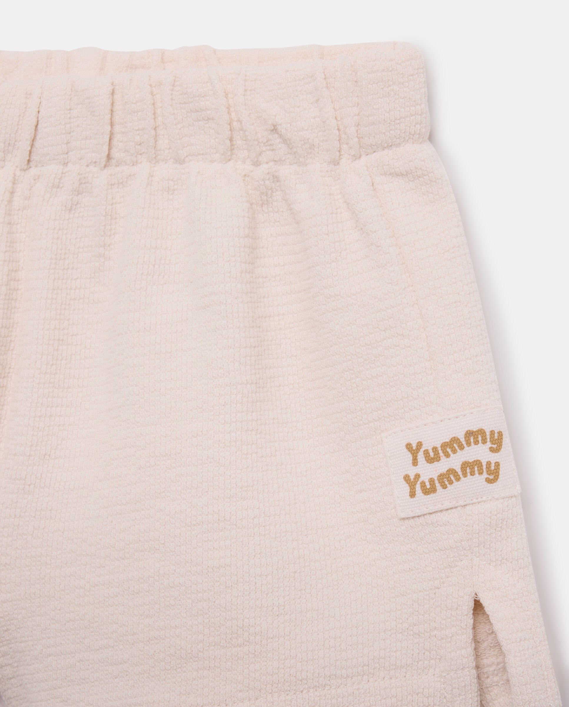Bermudas de Manga Curta e Tecido Turco de Bebé Baby El Corte Inglés 120 Cru-3