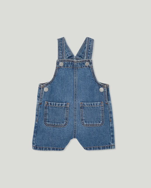 Imagem 0 de Jardineiras Tipo Calções de Ganga de Bebé