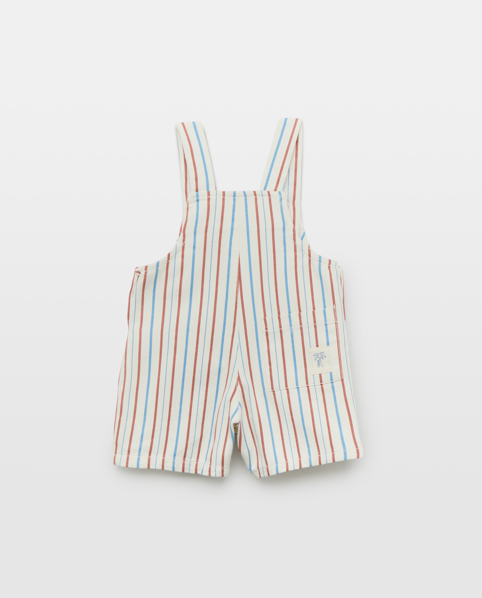 Jardineiras de Bebé Tipo Calções às Riscas Baby El Corte Inglés 120 Cru-2