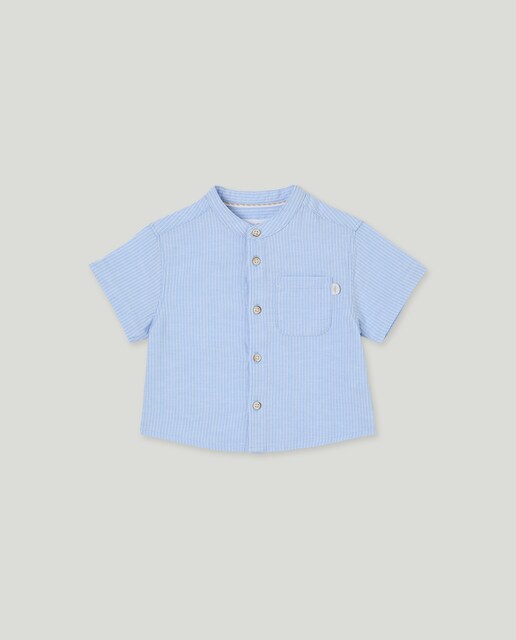 Imagem 0 de Camisa de Bebé com Manga Curta e Gola à Padre