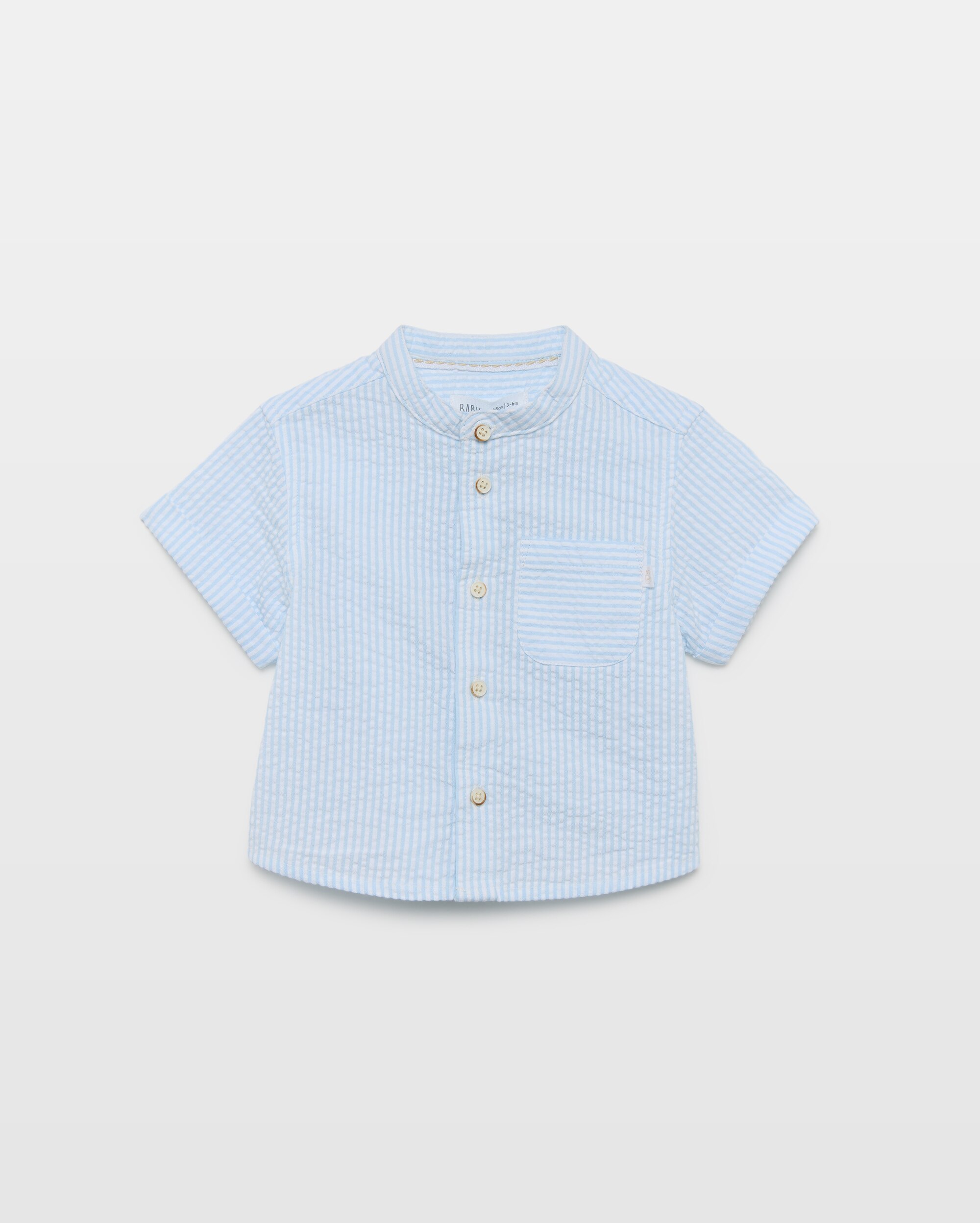 Imagem 0 de Camisa de Bebé com Manga Curta e Gola à Padre