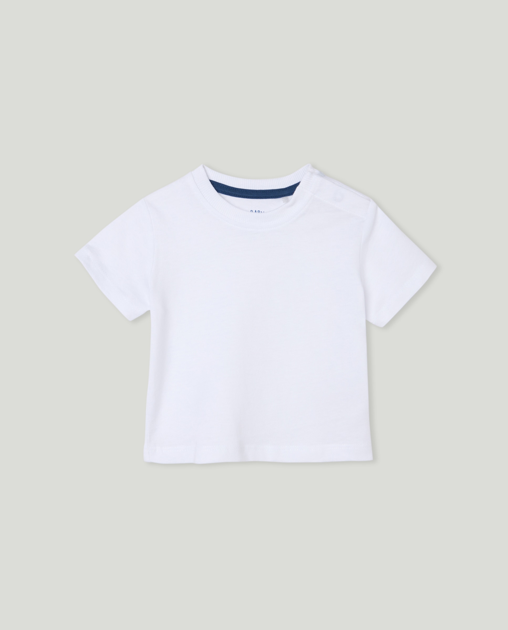 Imagem 0 de T-shirt Básica de Bebé com Manga Curta