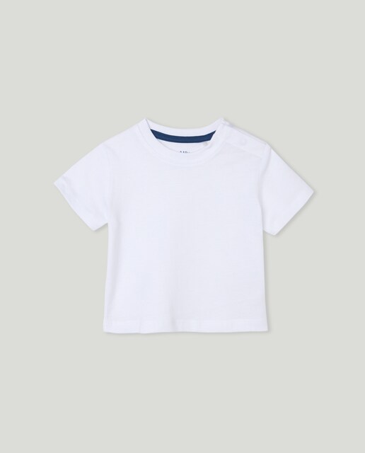 Imagem 0 de T-shirt Básica de Bebé com Manga Curta