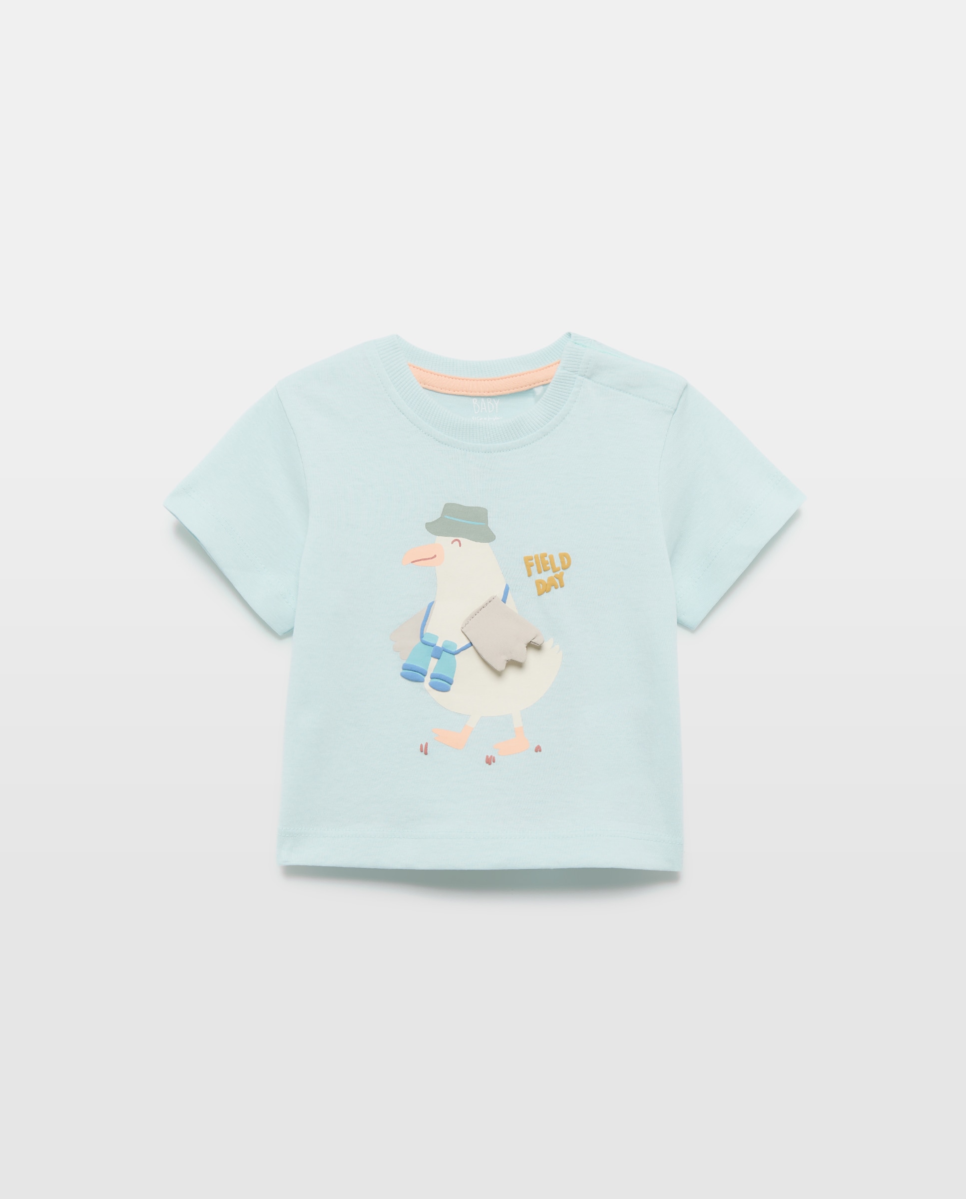 Imagem 0 de T-shirt de Bebé com Manga Curta e Fantasia 3D