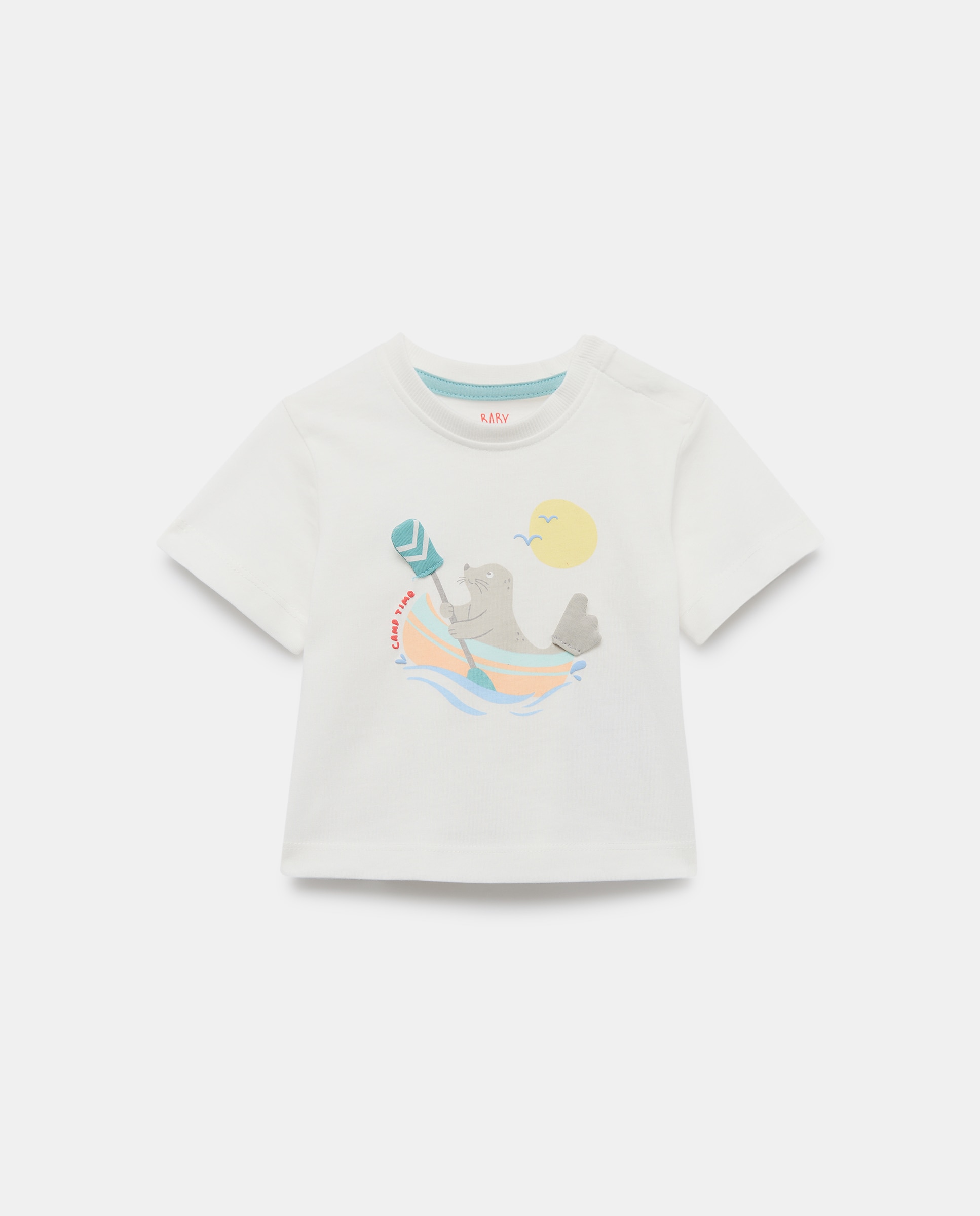 Imagem 0 de T-shirt de Bebé com Manga Curta e Fantasia 3D